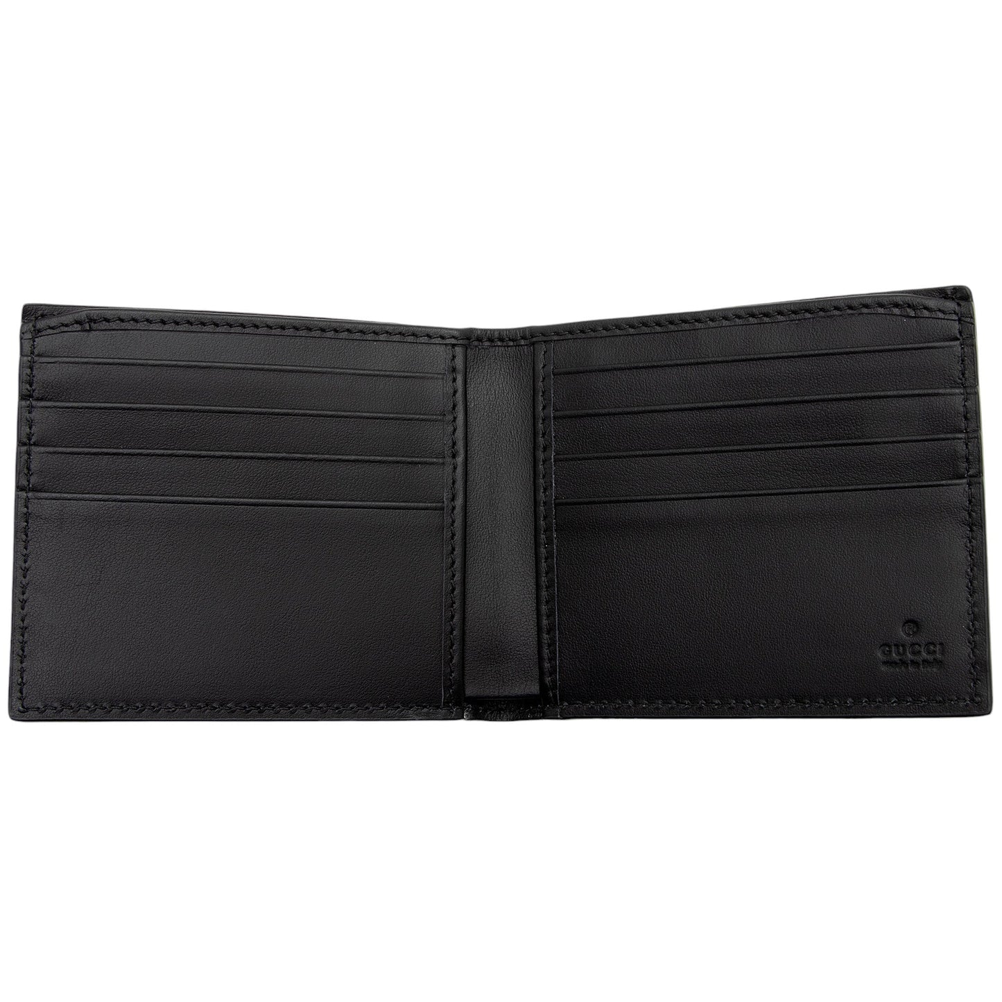 Gucci Calfskin Logo Bi-Fold Wallet (SHF-zmHcUT)