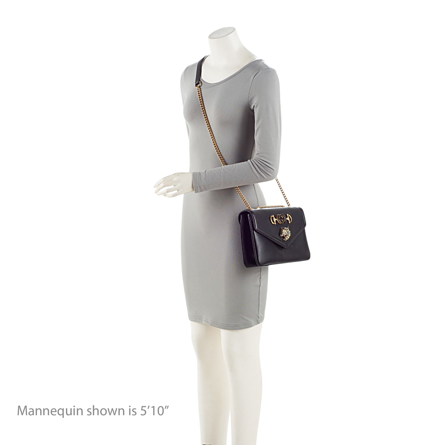 Gucci Calfskin Rajah Zumi Medium Shoulder Bag