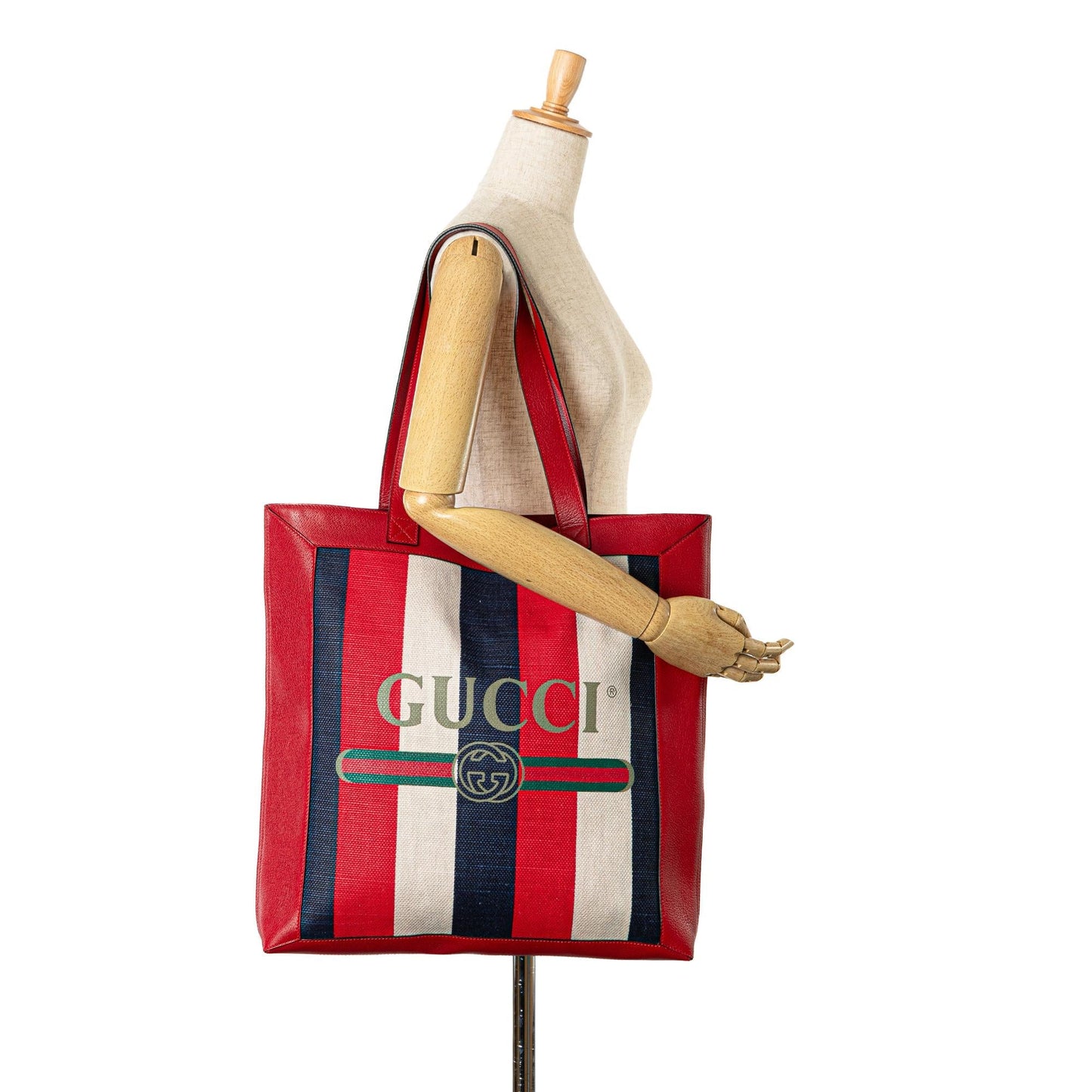 Gucci Canvas Sylvie Baiadera Tote (SHG-qHsbiG)