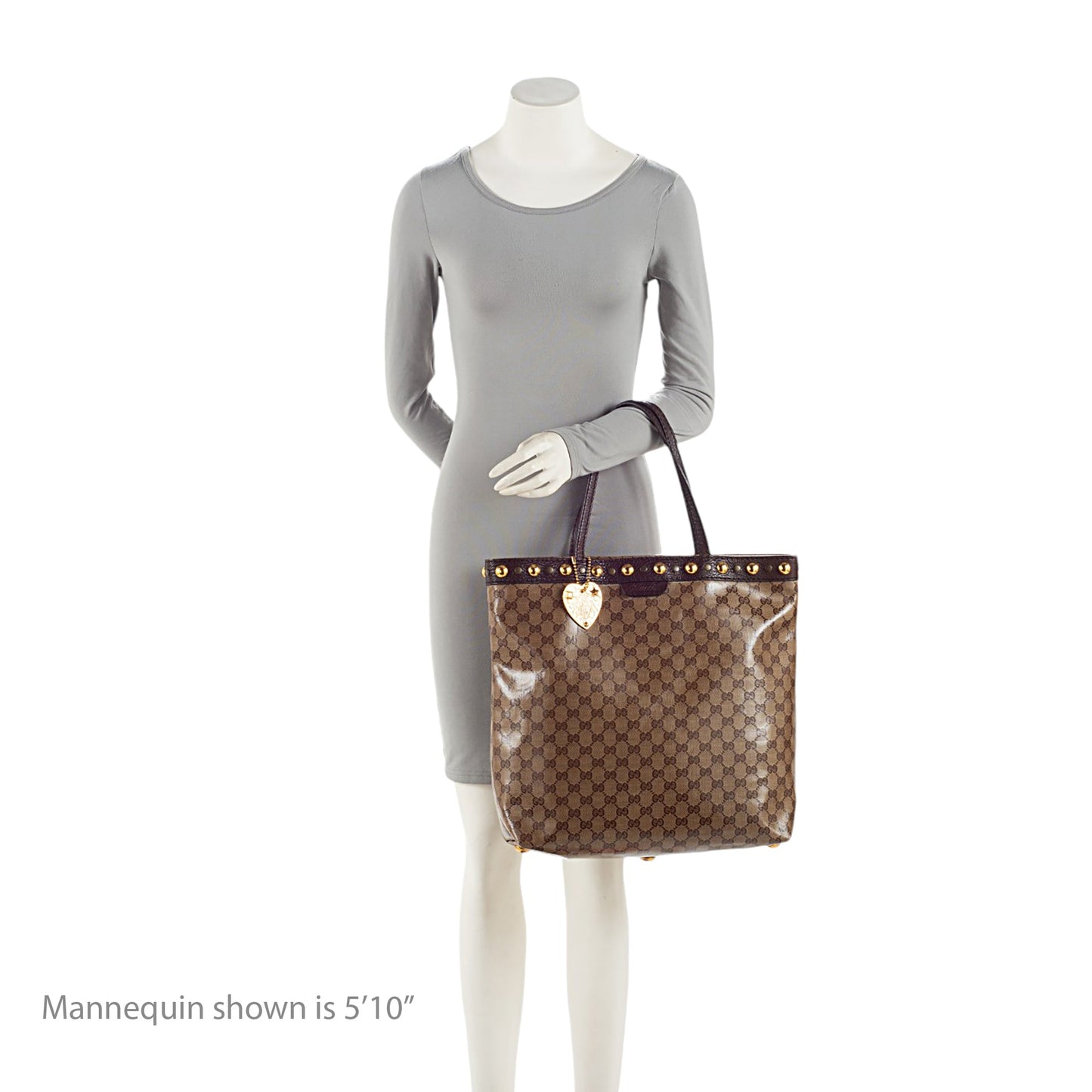 Gucci Crystal GG Babouska N/S Tote (SHF-zl7w4j)