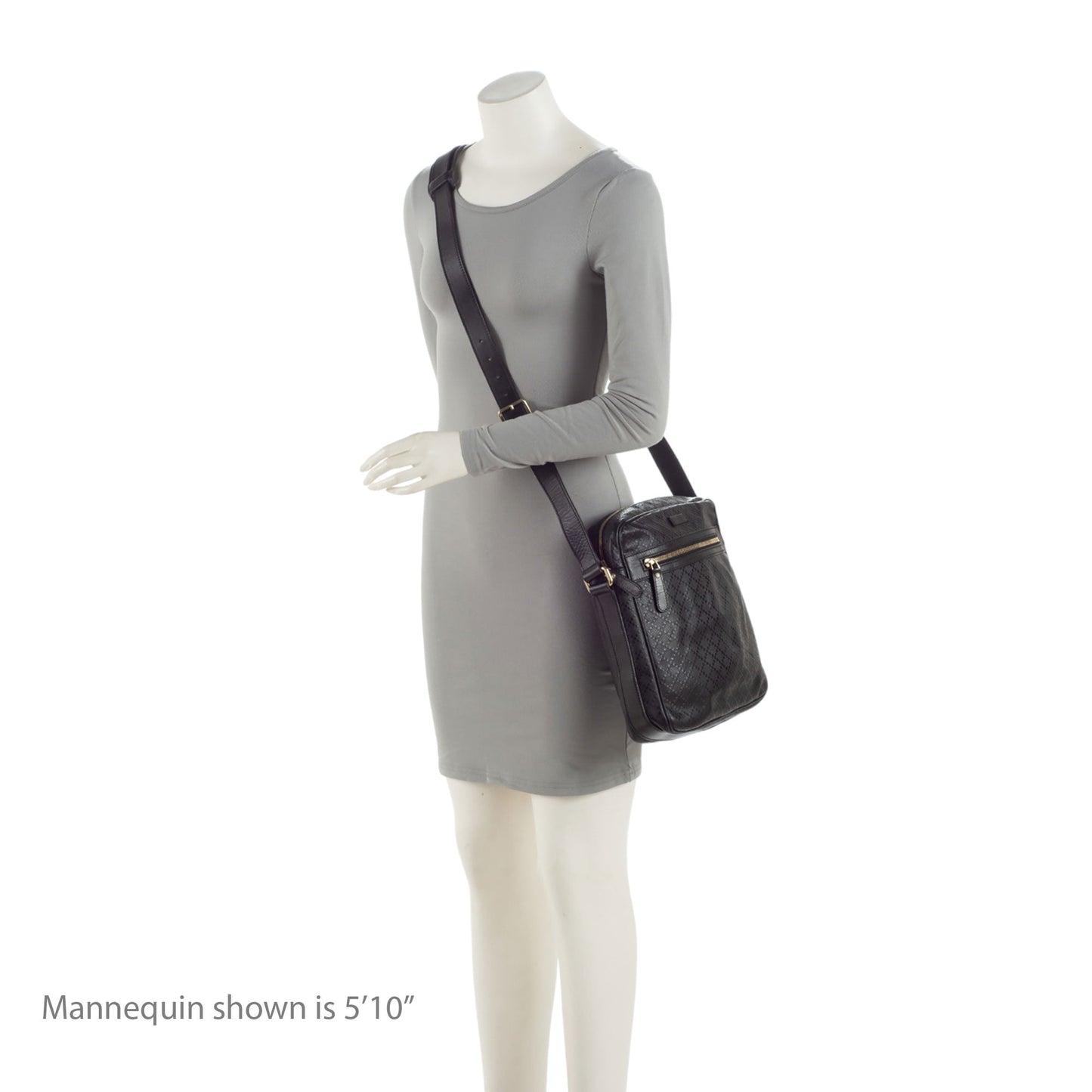 Gucci Diamante Leather Medium Messenger (SHF-2za6Yp)