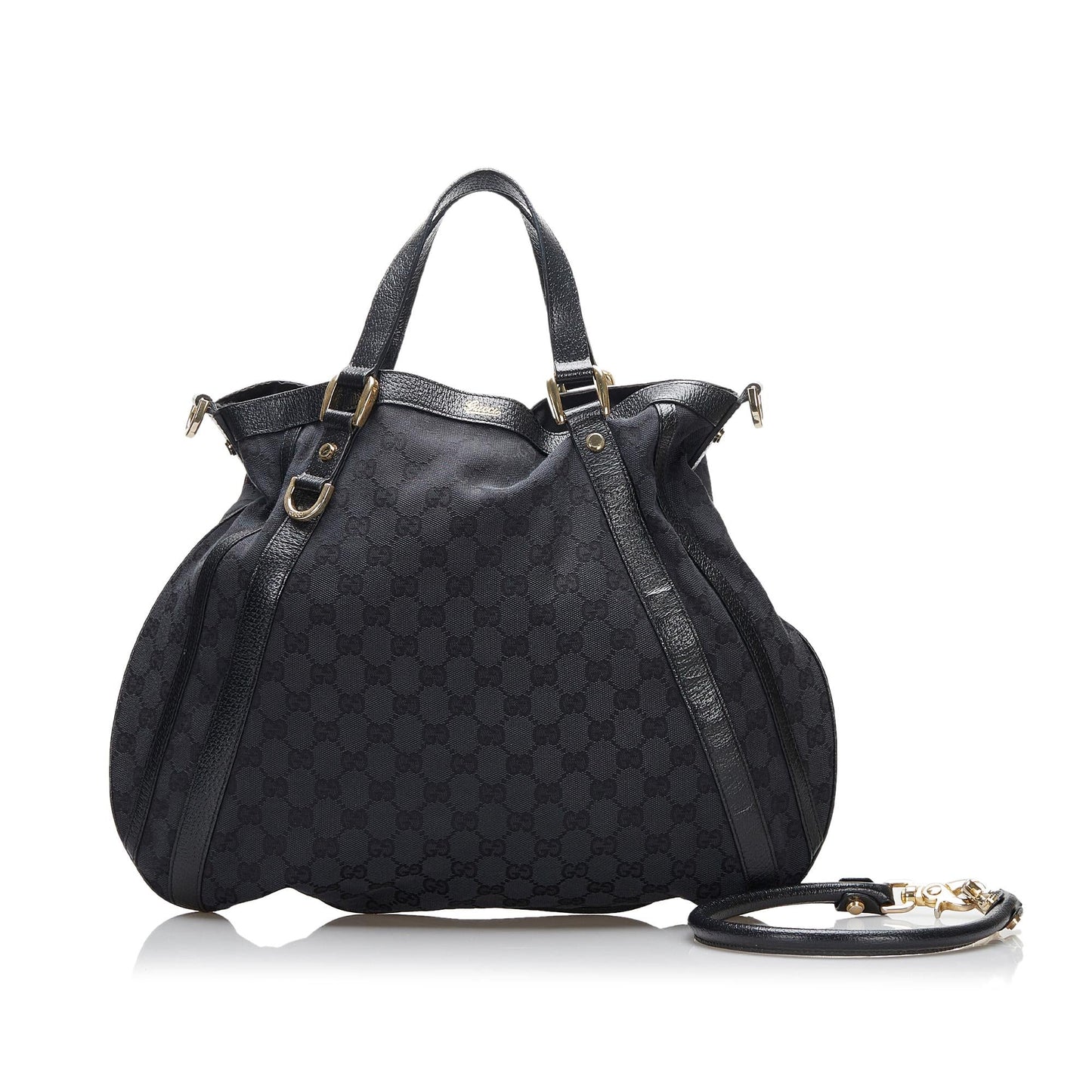 Gucci GG Canvas Abbey Convertible Satchel (SHG-tghdzq)