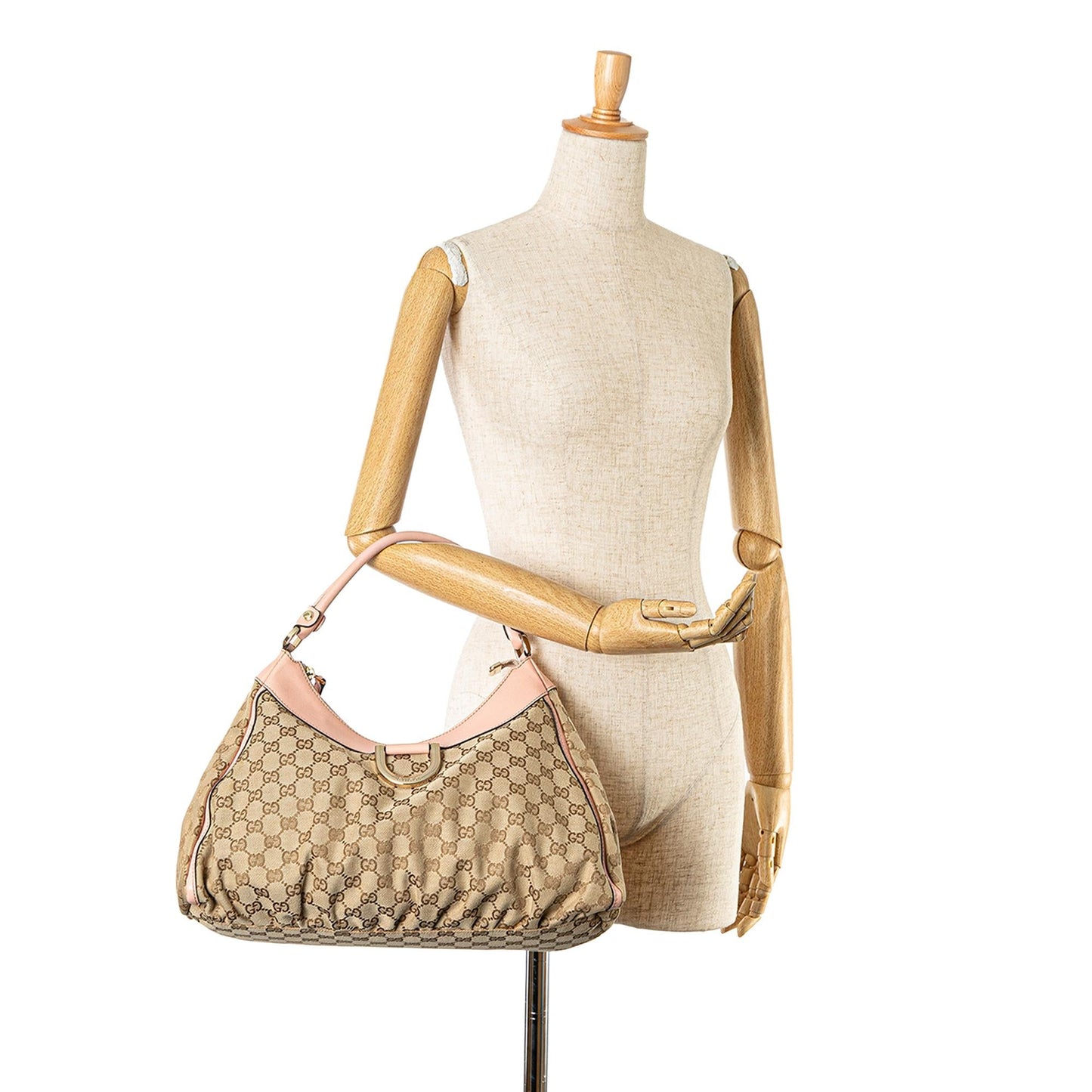Gucci GG Canvas Abbey D-Ring Shoulder Bag (SHG-akIWOD)