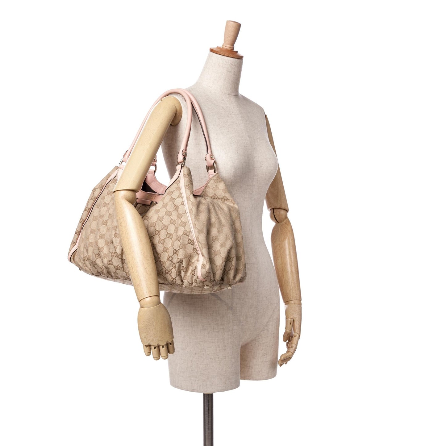 Gucci GG Canvas Abbey D Ring Shoulder Bag