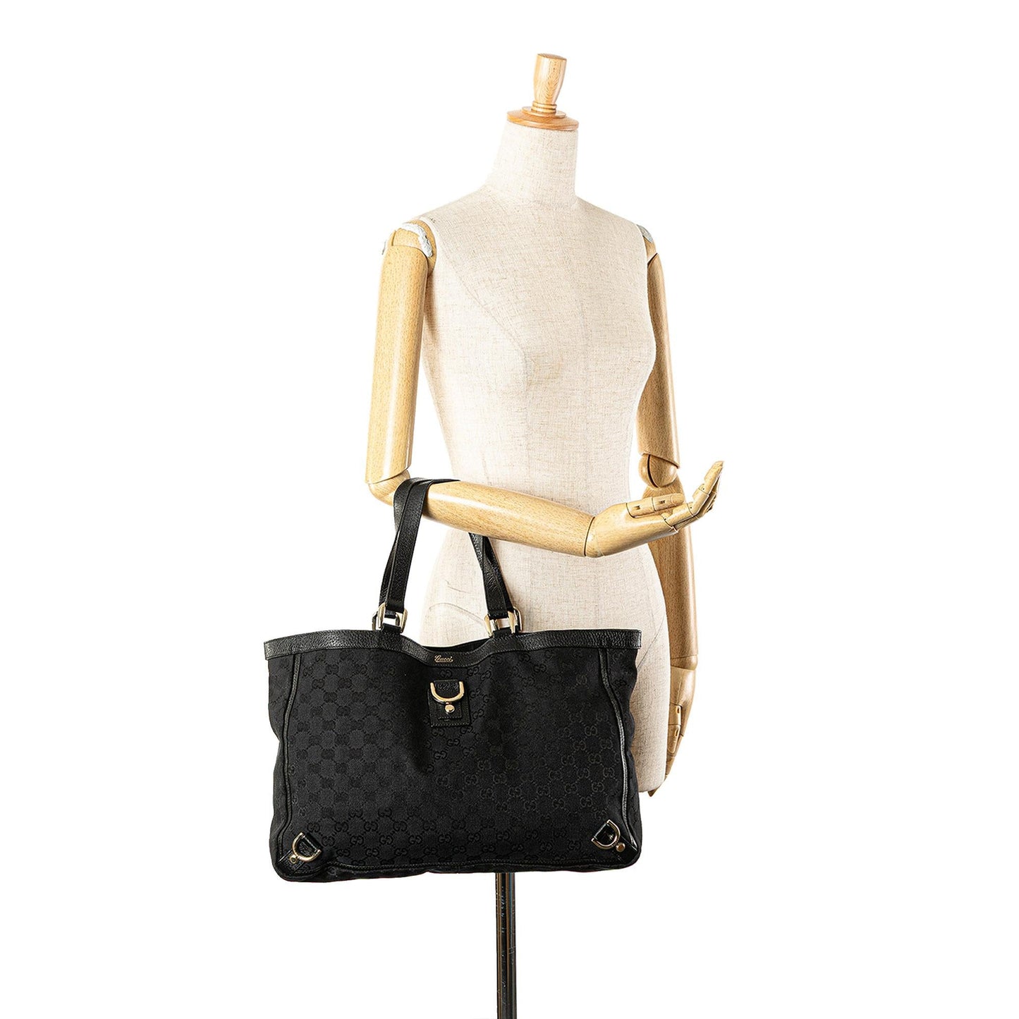 Gucci GG Canvas Abbey D Ring Tote