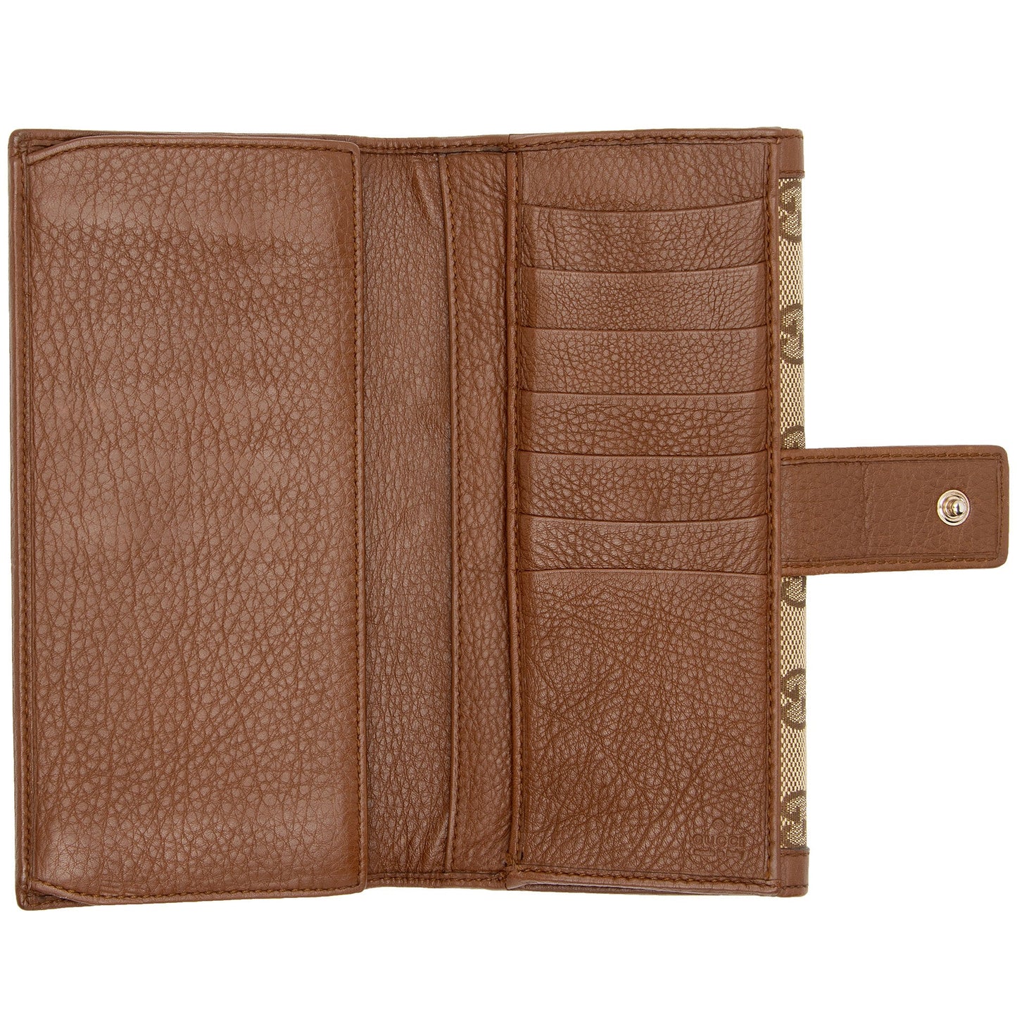 Gucci GG Canvas Bamboo Tassel Bella Continental Wallet (SHF-vi2afV)