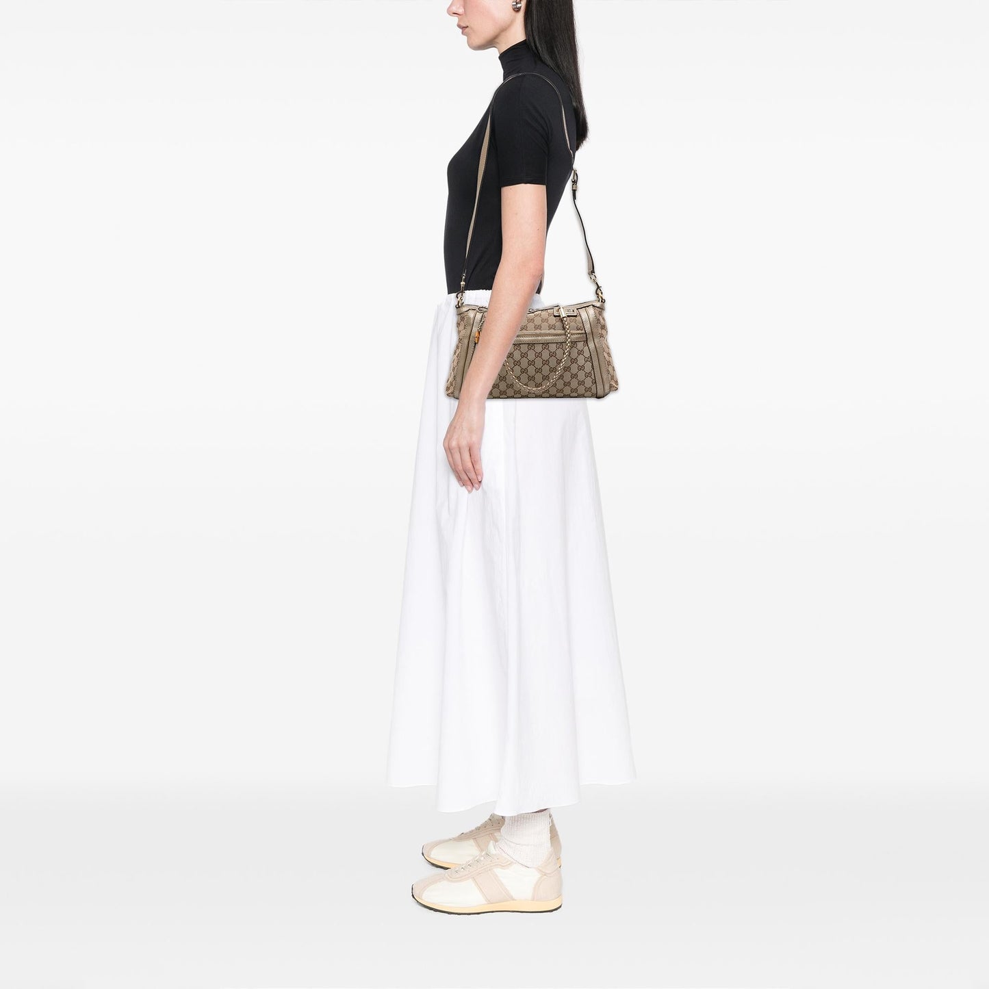 Gucci GG Canvas Bella Satchel