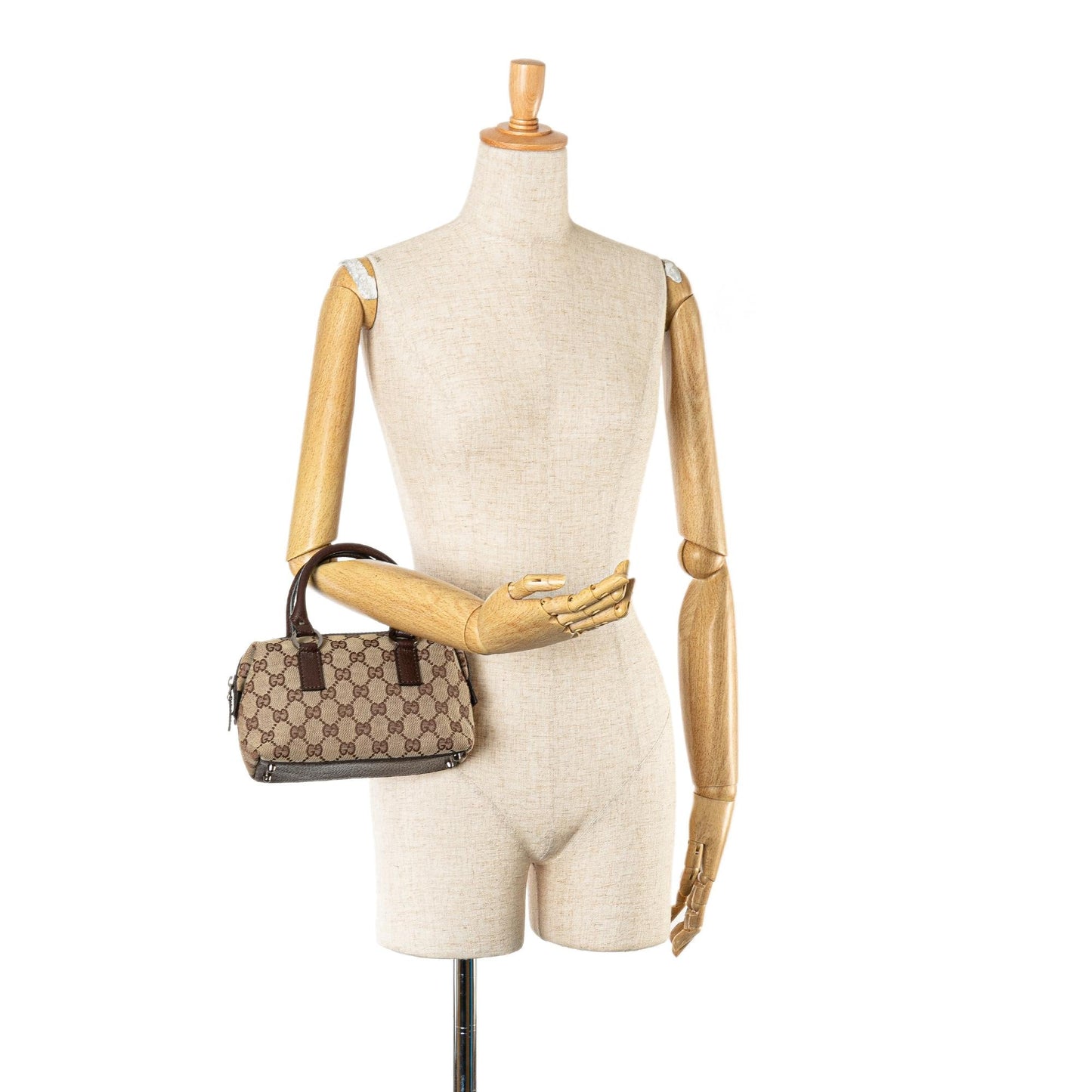 Gucci GG Canvas Boston Bag (SHG-5RQJvn)