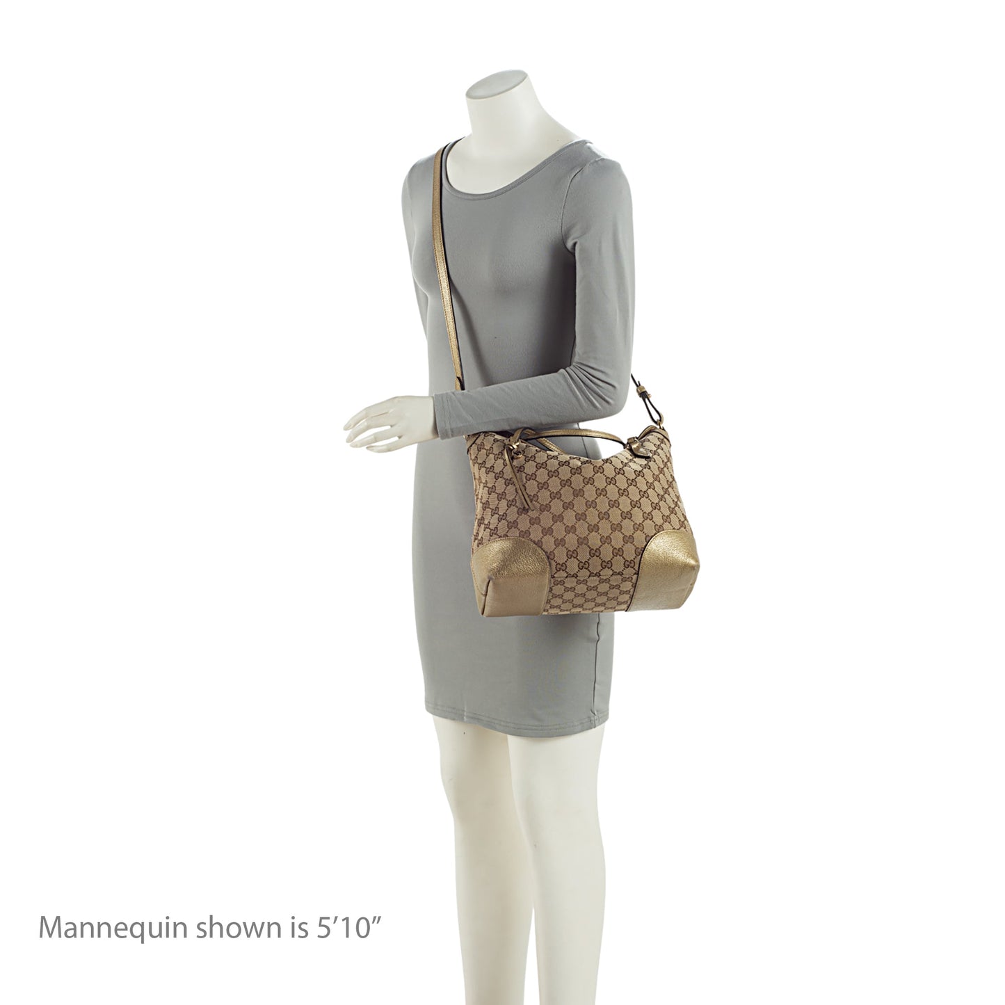 Gucci GG Canvas Bree Tote (SHF-9TFhBr)