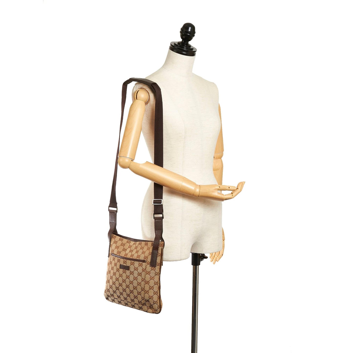 Gucci GG Canvas Crossbody Bag (SHG-33392)
