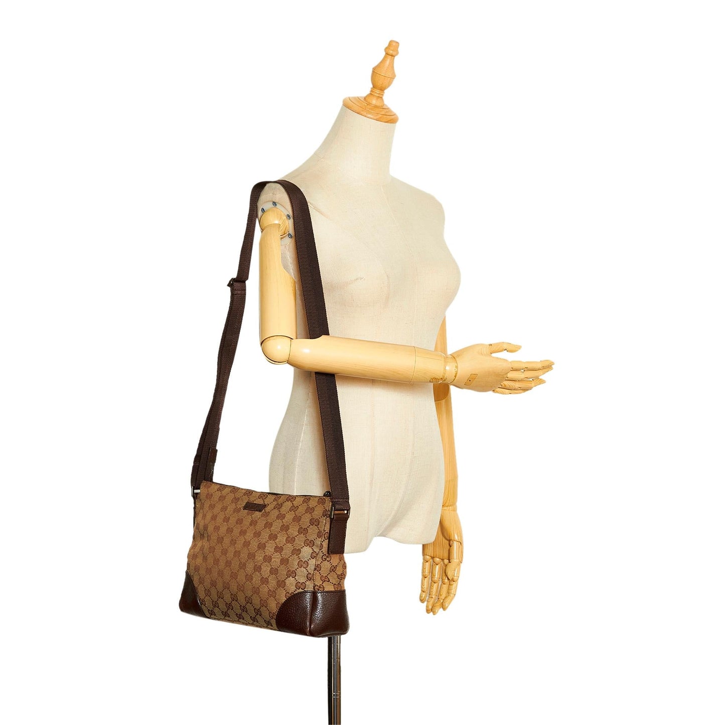 Gucci GG Canvas Crossbody Bag (SHG-cXnh8W)