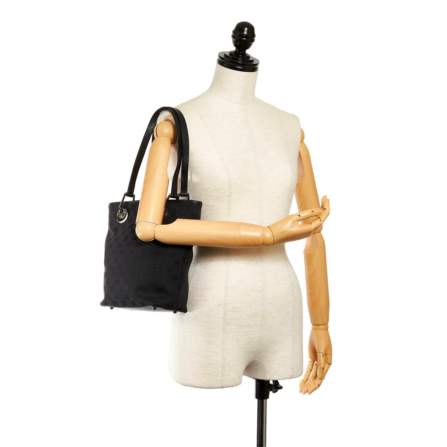 Gucci GG Canvas Eclipse Tote (SHG-31155)