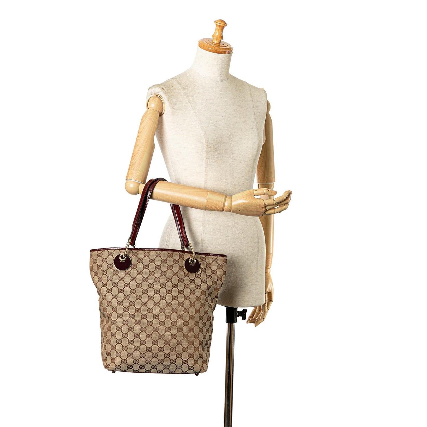 Gucci GG Canvas Eclipse Tote (SHG-uZPc1Y)