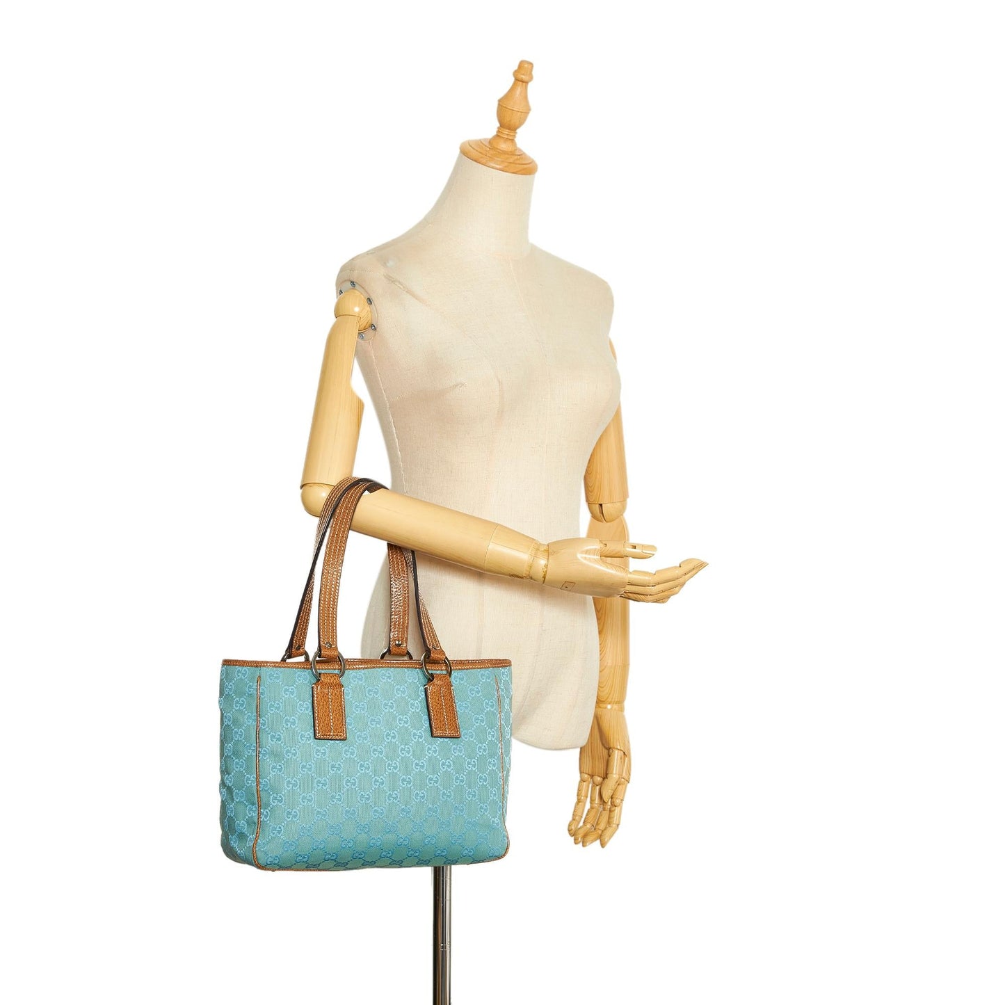 Gucci GG Canvas Handbag (SHG-FpP08A)