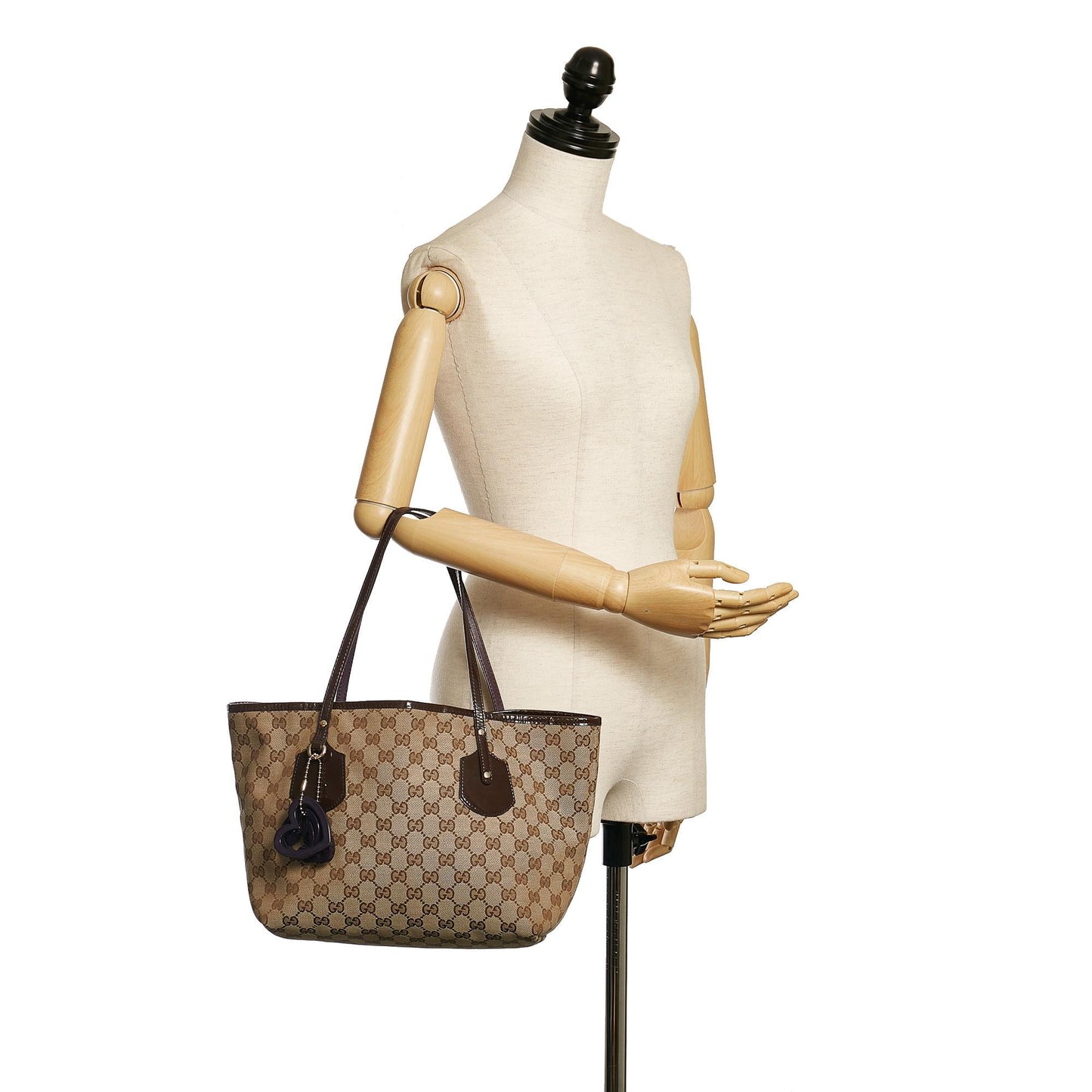 Gucci GG Canvas Jolie Tote Bag (SHG-34358)