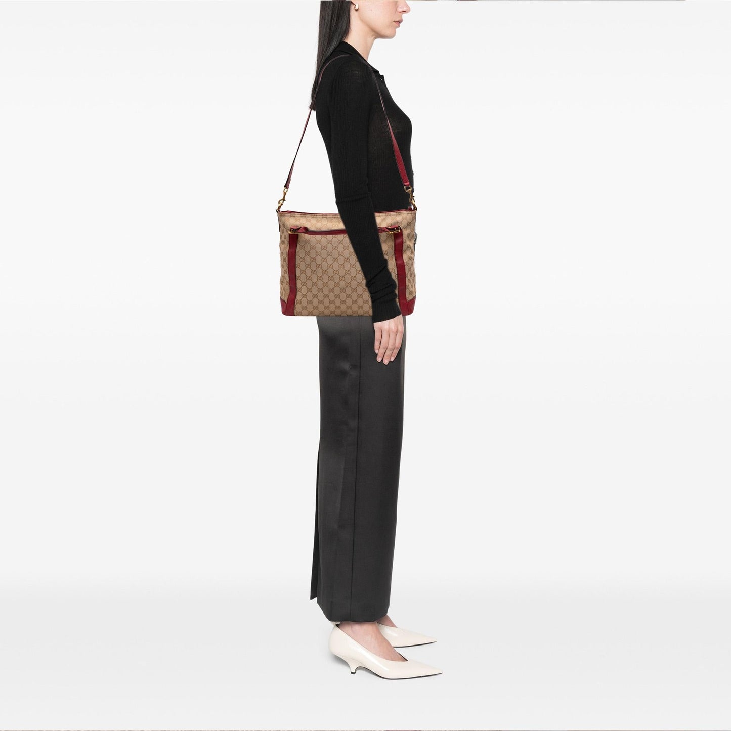 Gucci GG Canvas Miss GG Satchel