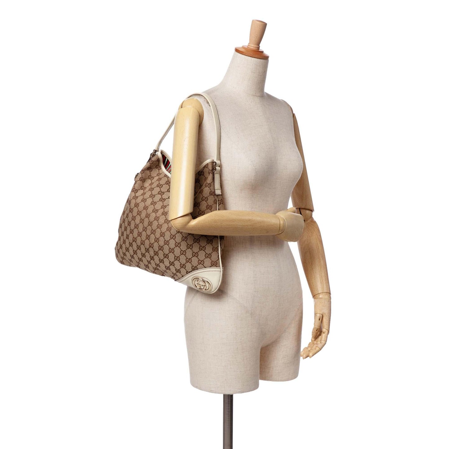 Gucci GG Canvas New Britt Hobo