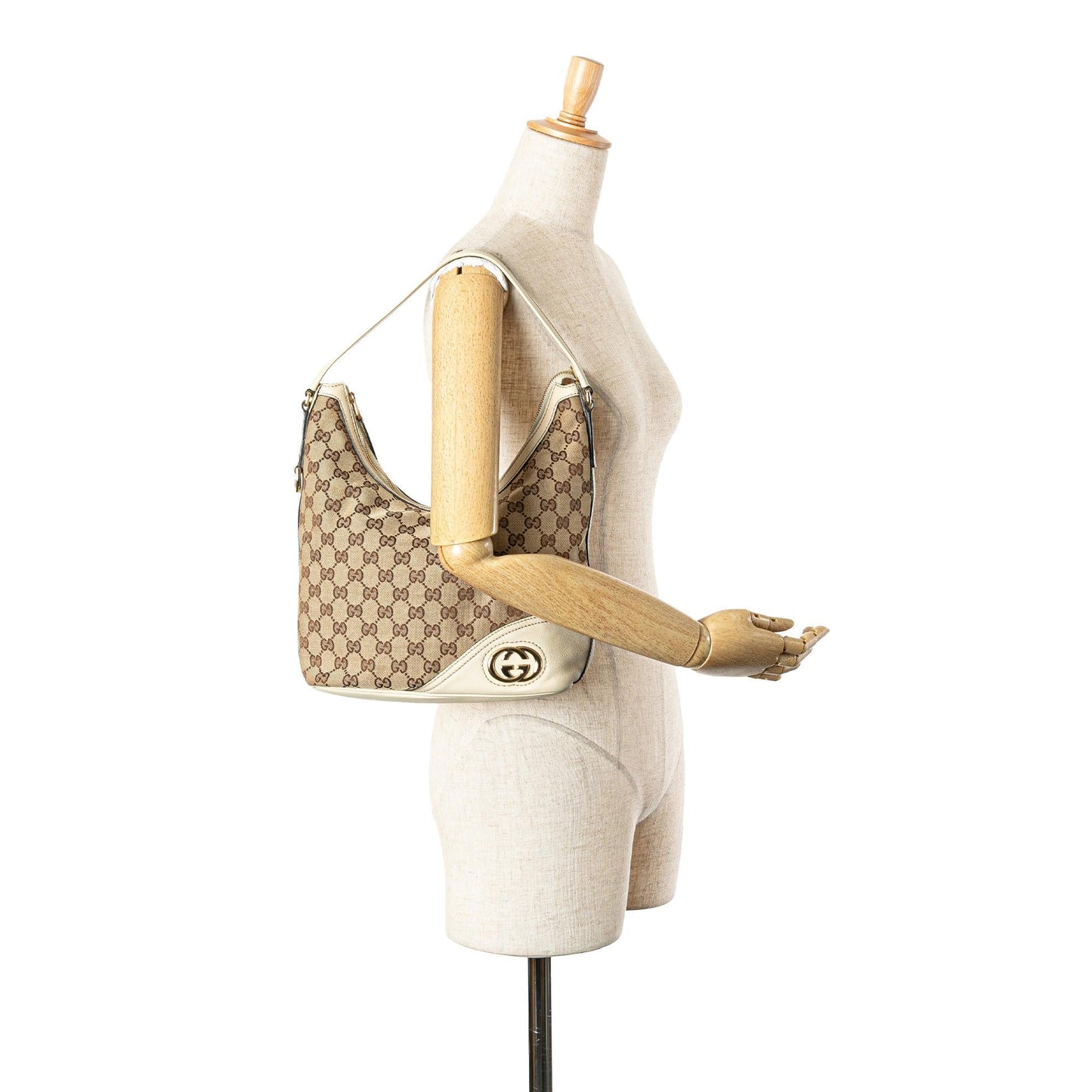 Gucci GG Canvas New Britt Shoulder Bag