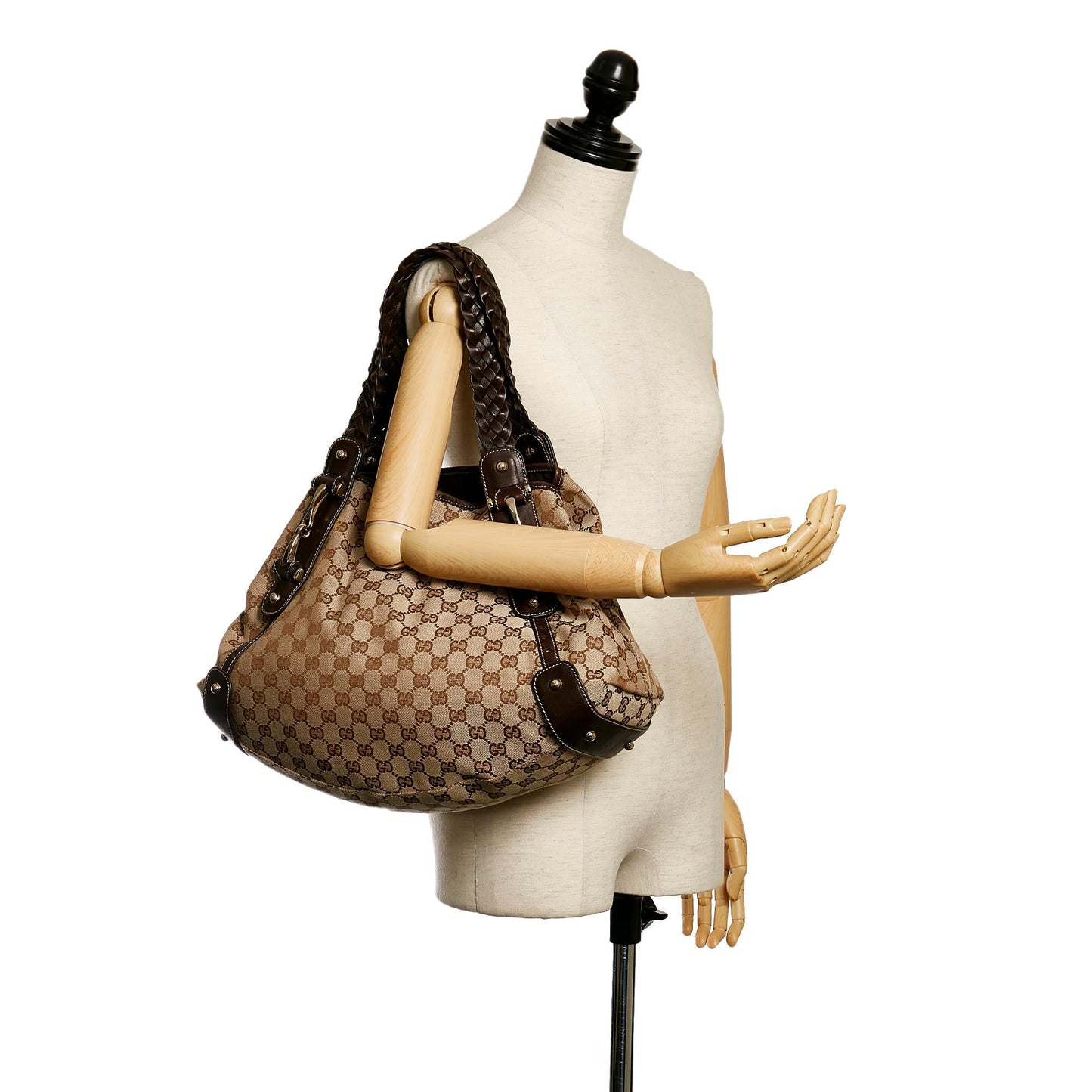 Gucci GG Canvas Pelham Shoulder Bag (SHG-34007)