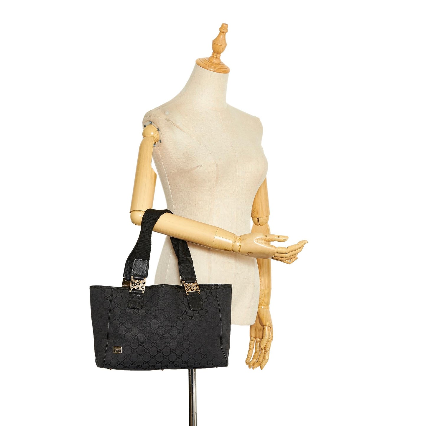 Gucci GG Canvas Pop Handbag (SHG-WLFEM1)