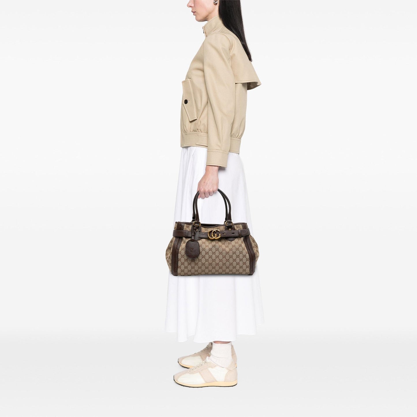 Gucci GG Canvas Running Tote