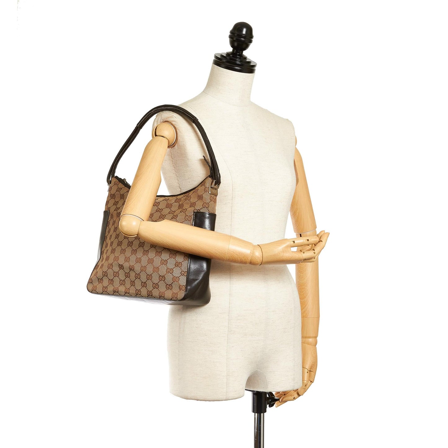 Gucci GG Canvas Shoulder Bag (SHG-34135)