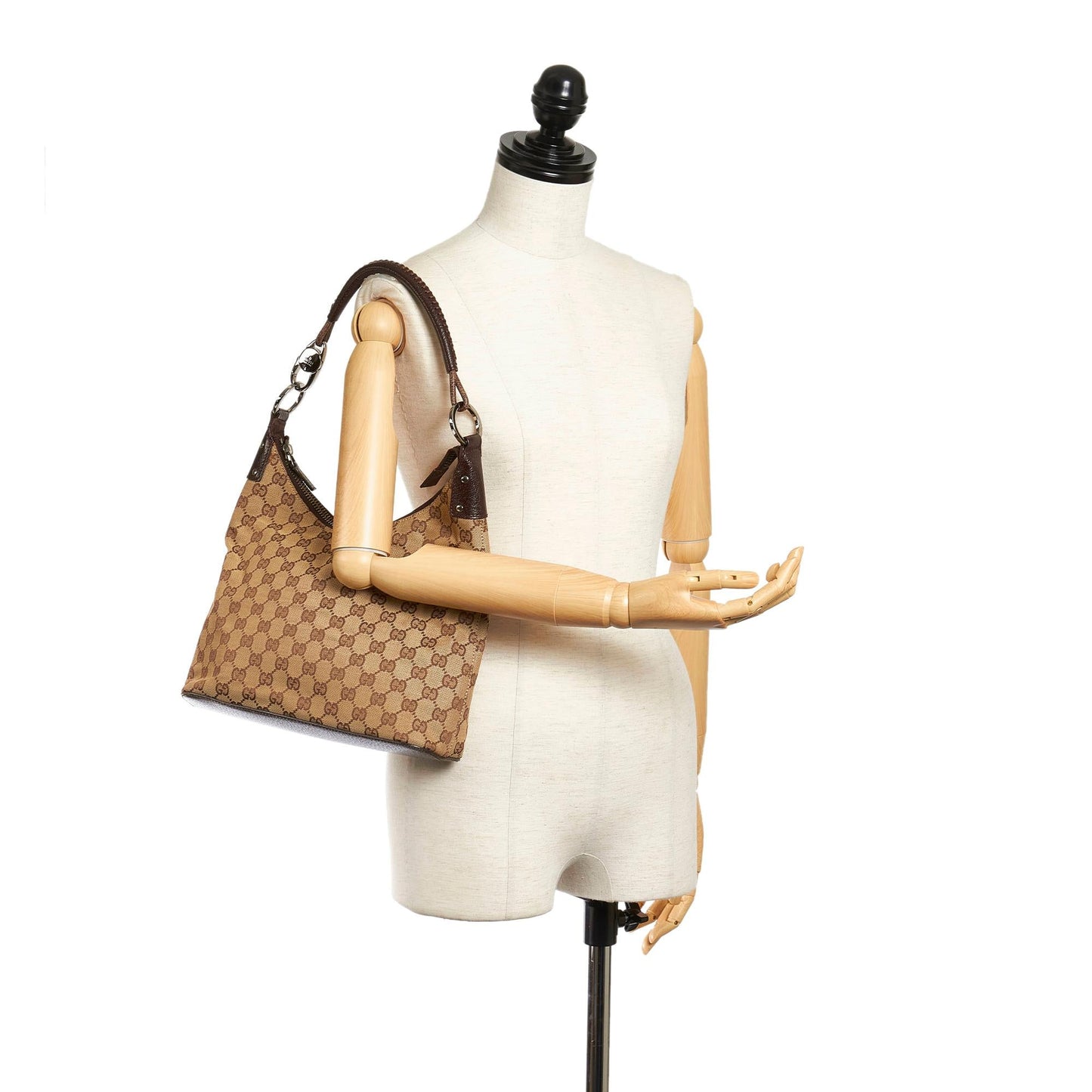 Gucci GG Canvas Shoulder Bag (SHG-34751)