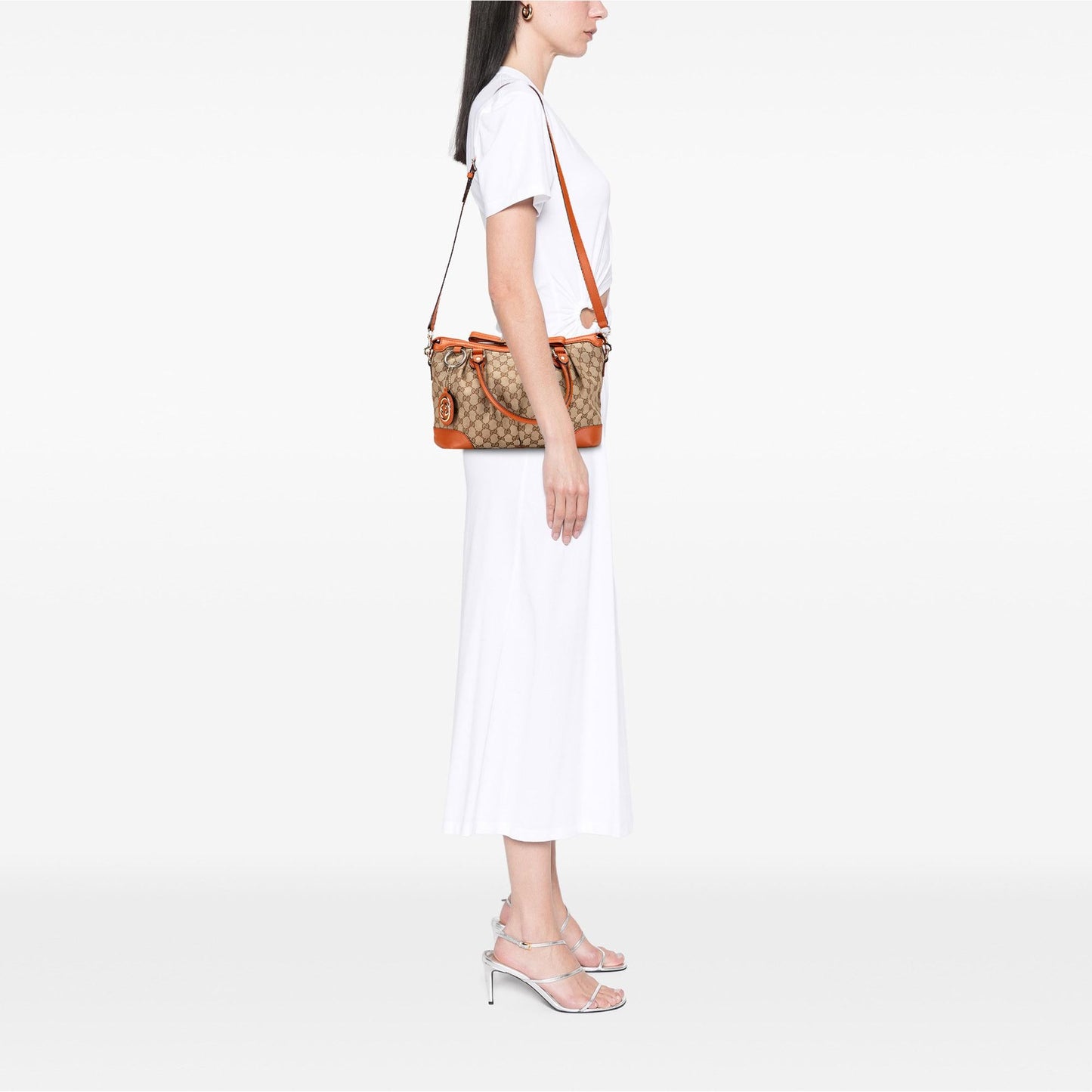 Gucci GG Canvas Sukey Satchel