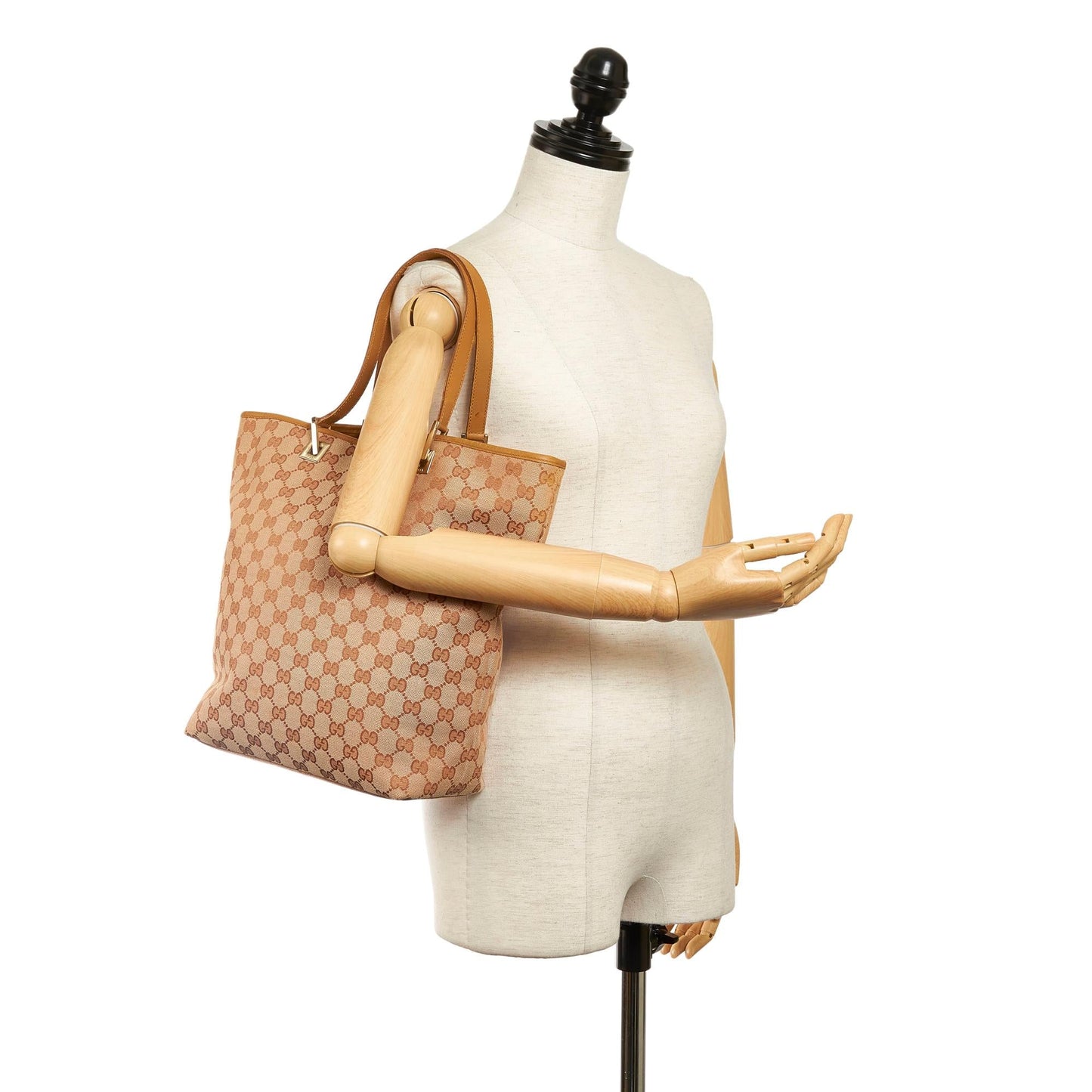 Gucci GG Canvas Tote Bag (SHG-30967)
