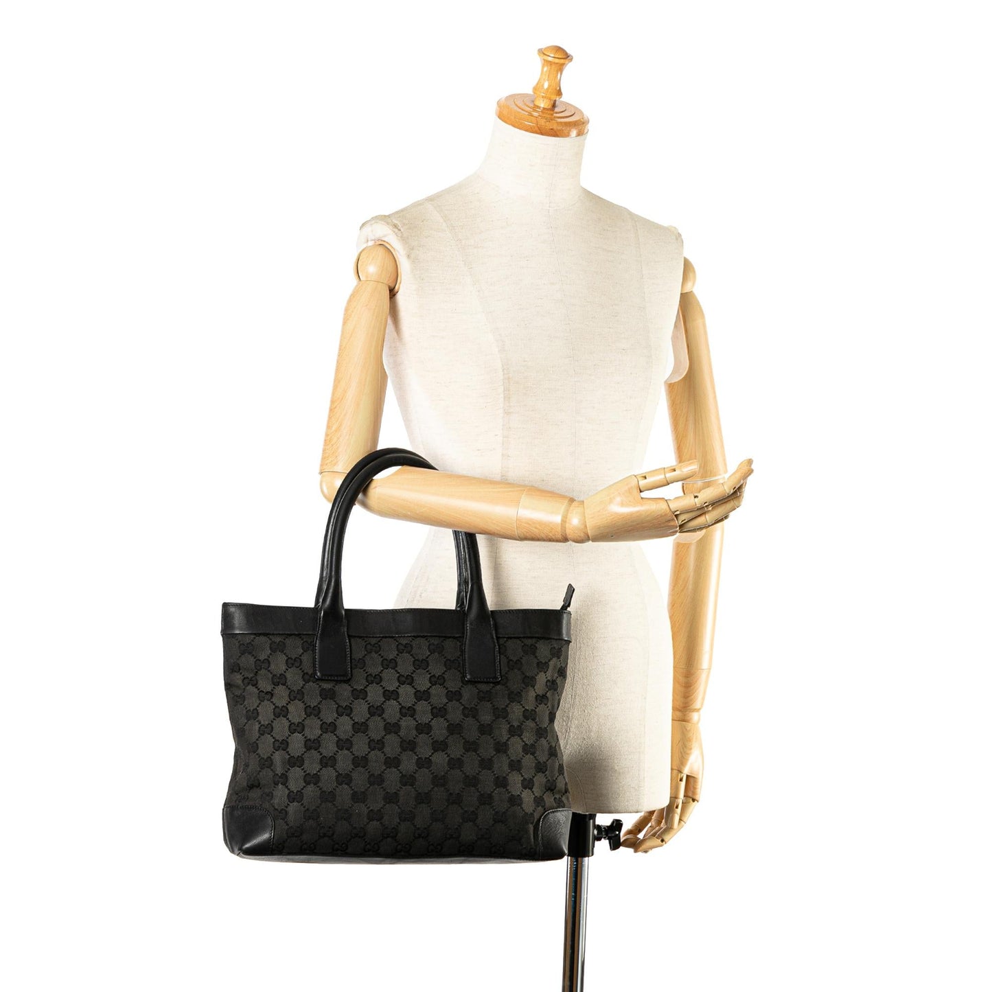 Gucci GG Canvas Tote (SHG-M4BQrB)