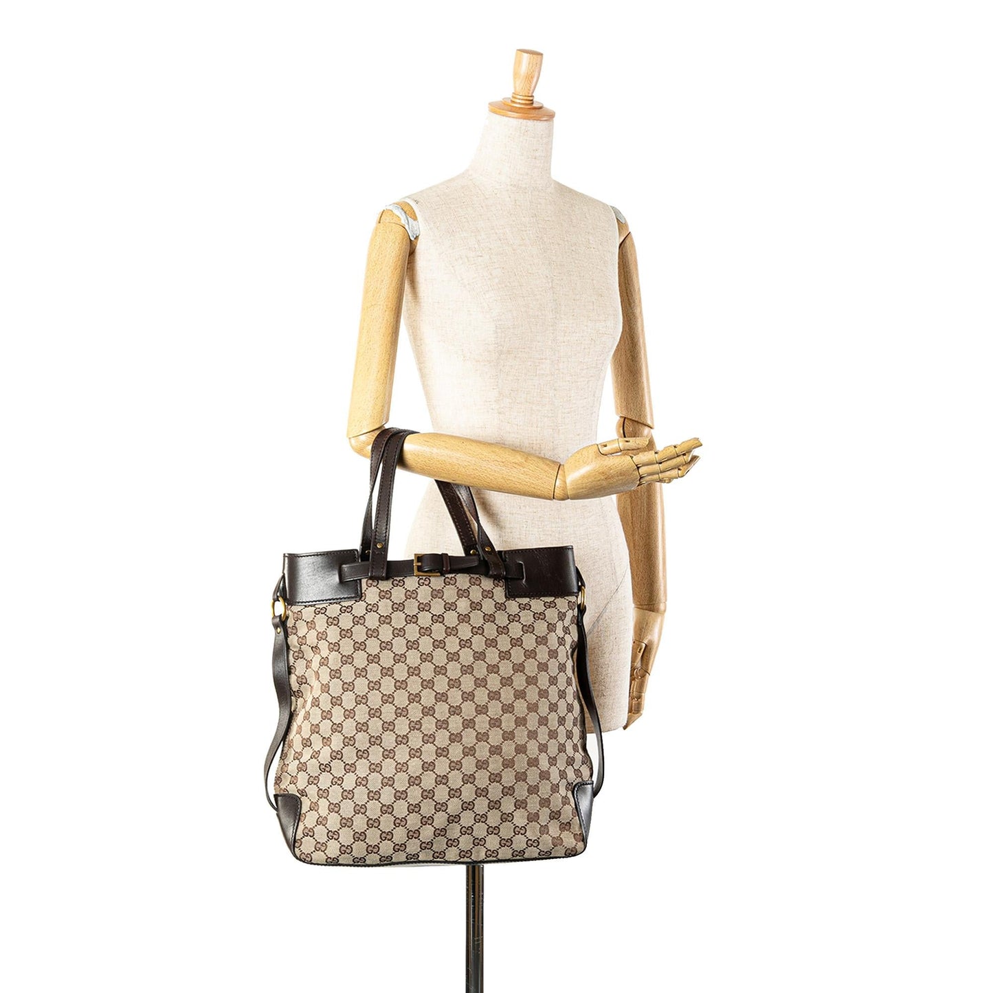 Gucci GG Canvas Tote (SHG-WSvIs4)