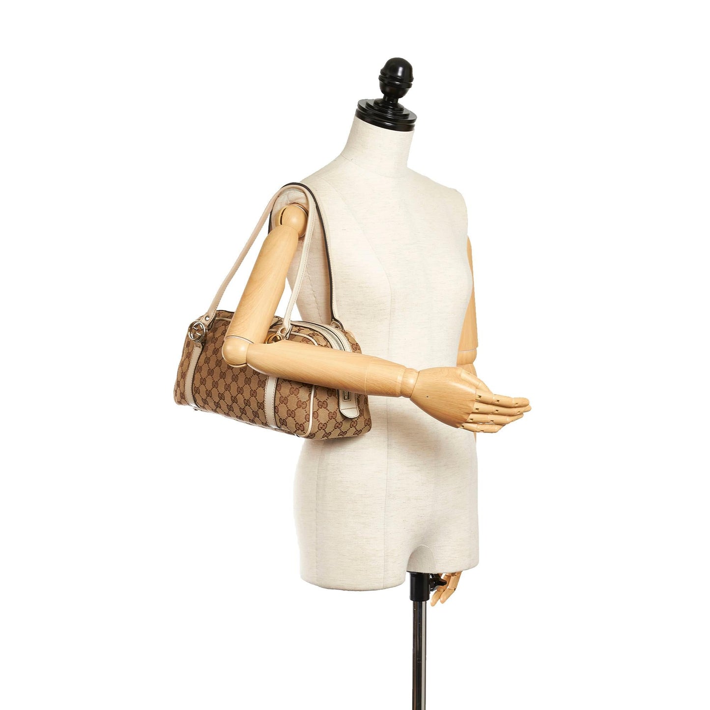 Gucci GG Canvas Twins Boston Bag (SHG-37322)