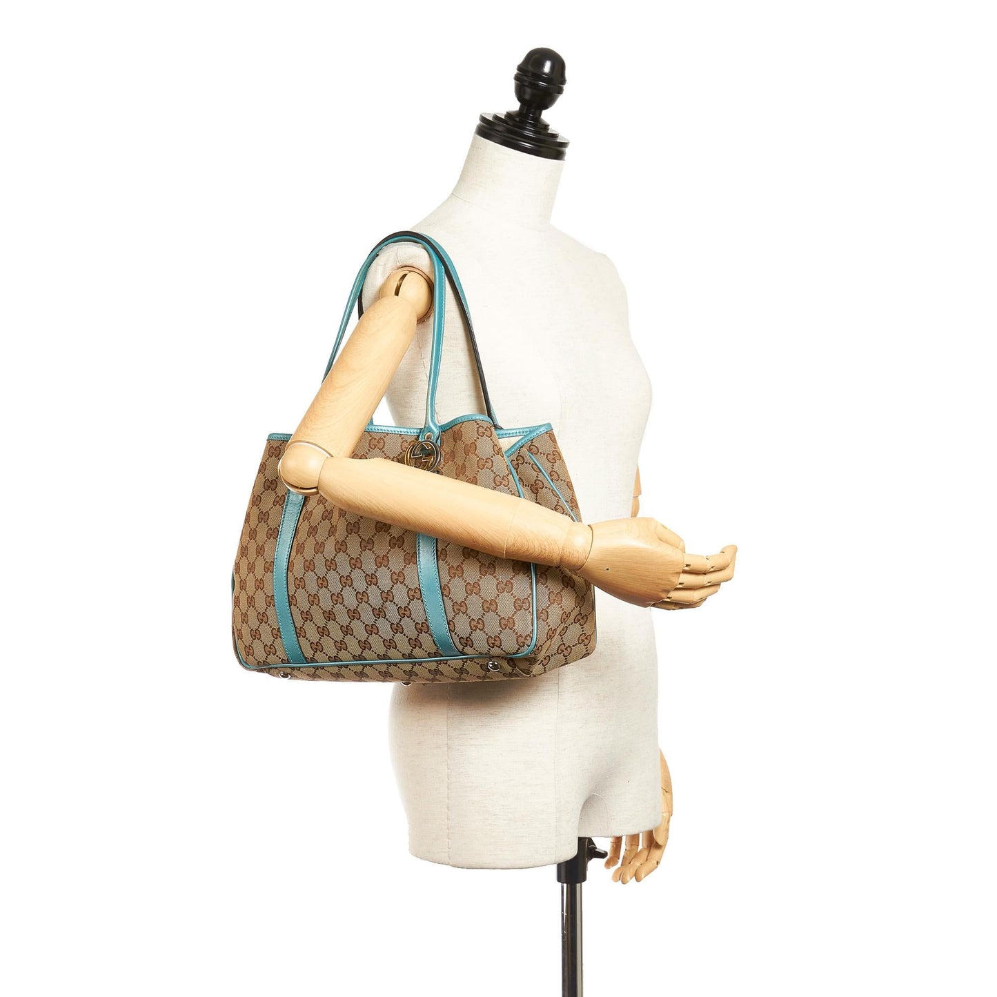 Gucci GG Canvas Twins Tote Bag (SHG-27715)