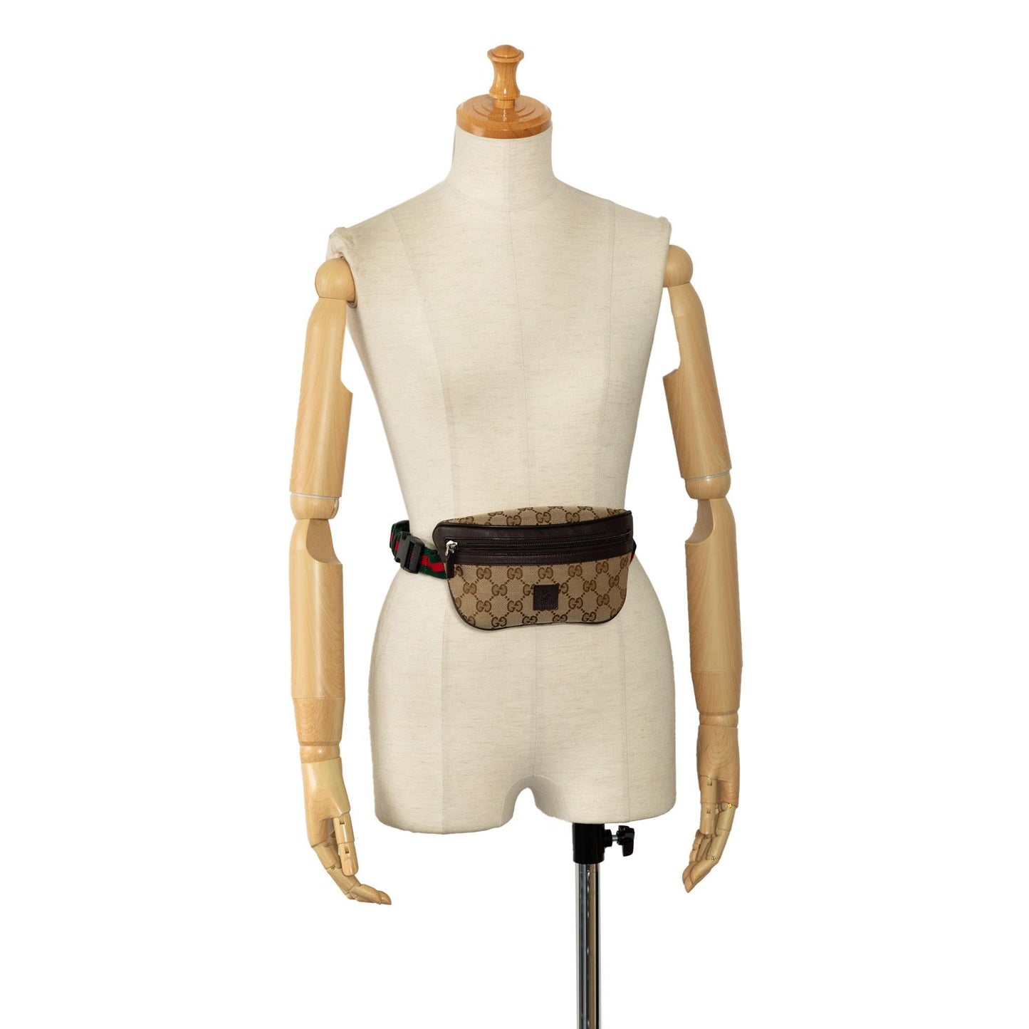 Gucci GG Canvas Web Childrens Belt Bag