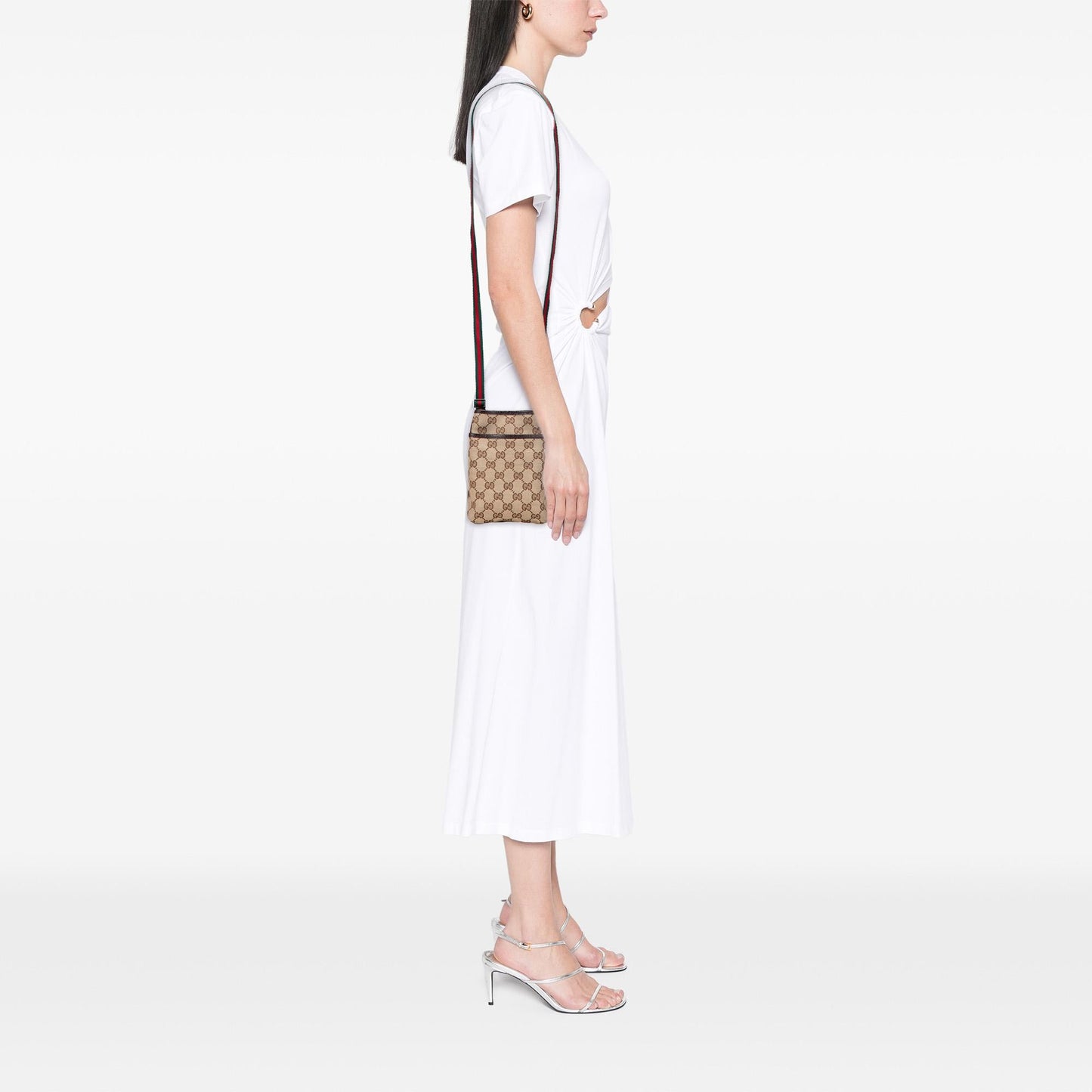 Gucci GG Canvas Web Crossbody