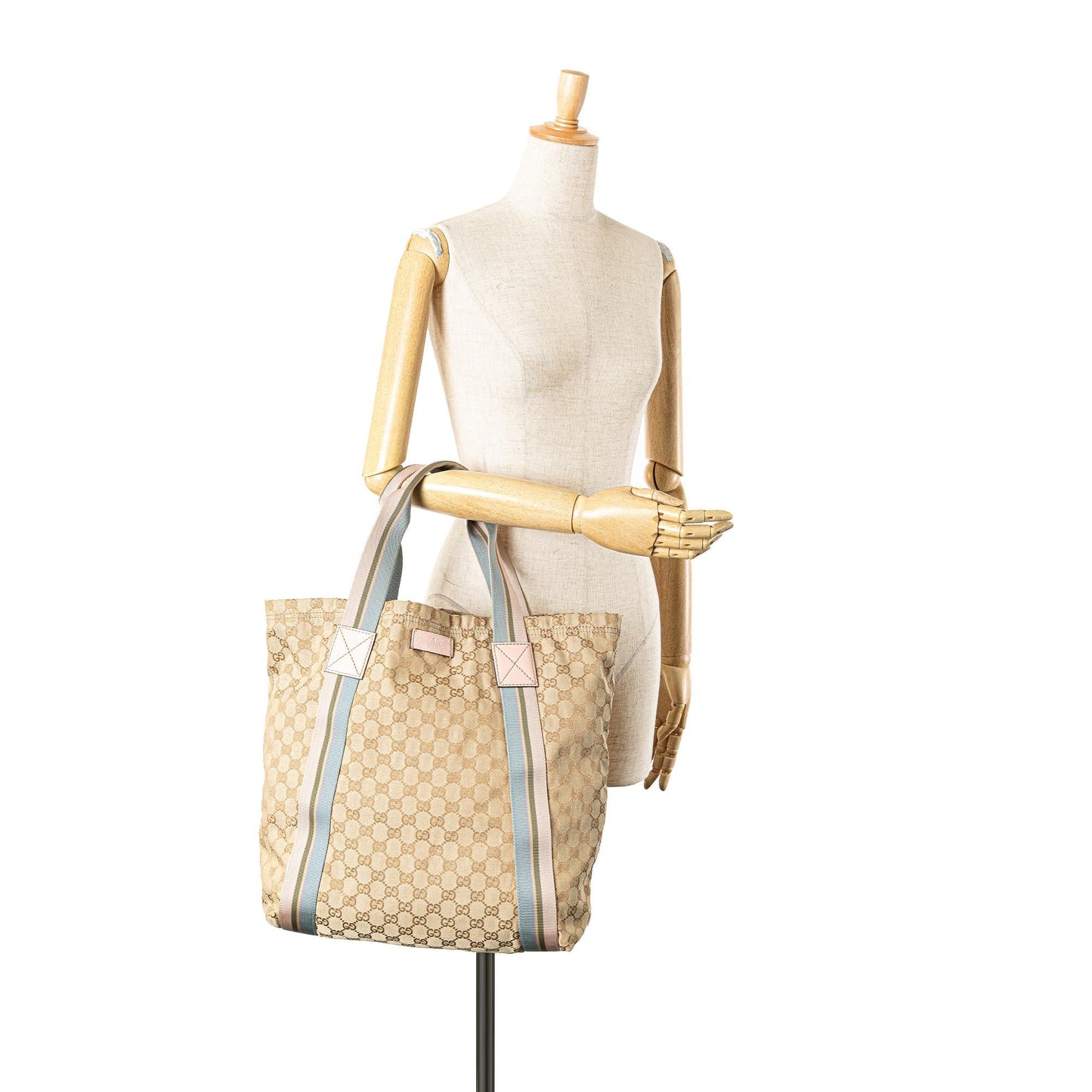 Gucci GG Canvas Web Tote
