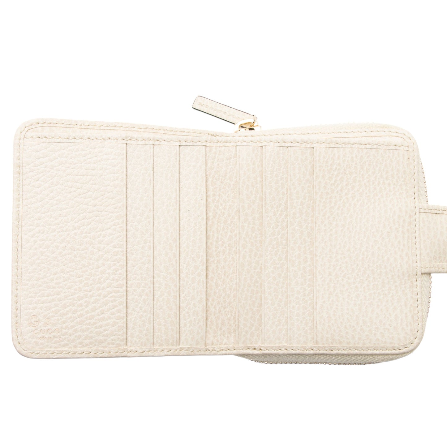 Gucci GG Canvas Zip Around Compact Wallet (SHF-p3f4tY)