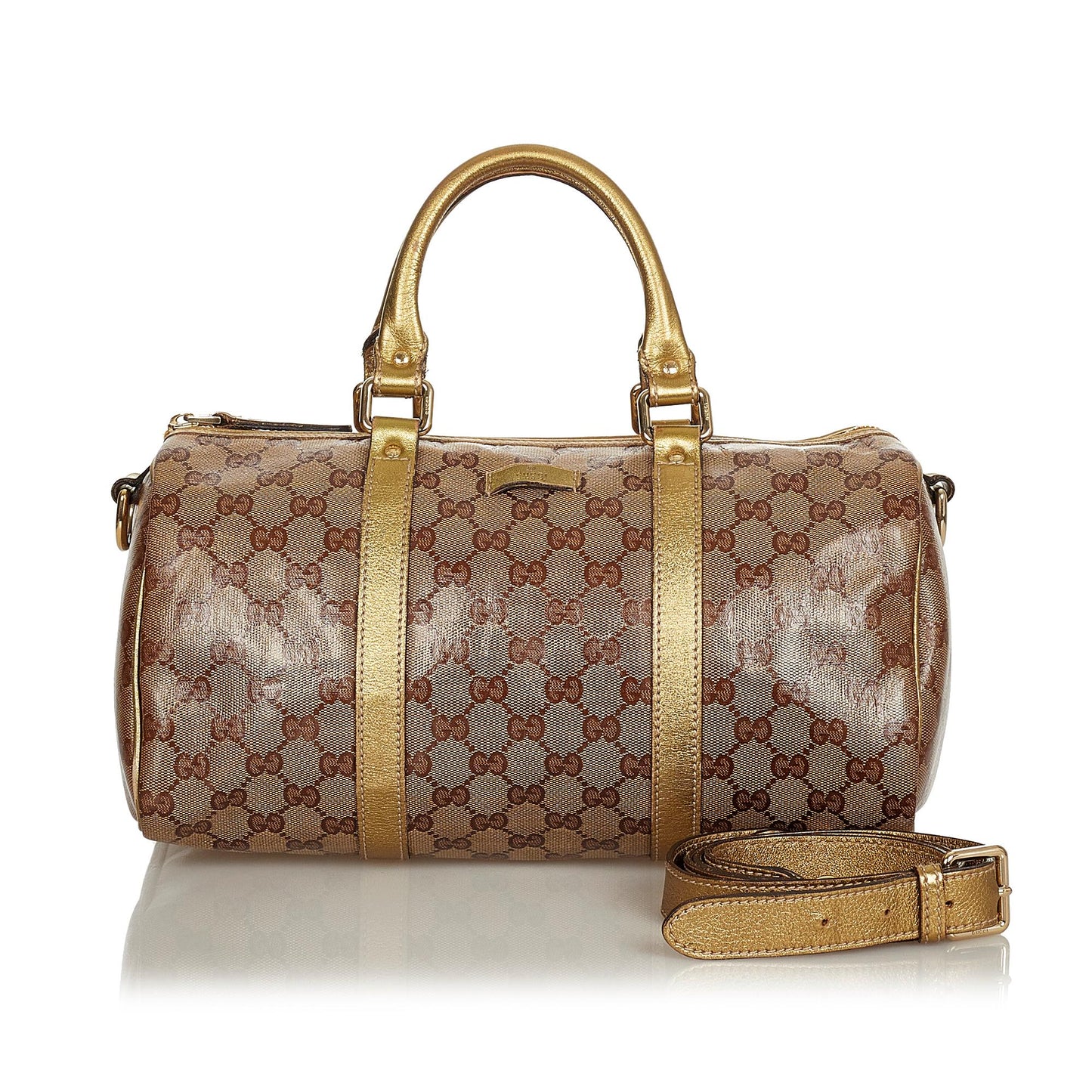 Gucci GG Crystal Boston Bag (SHG-24515)