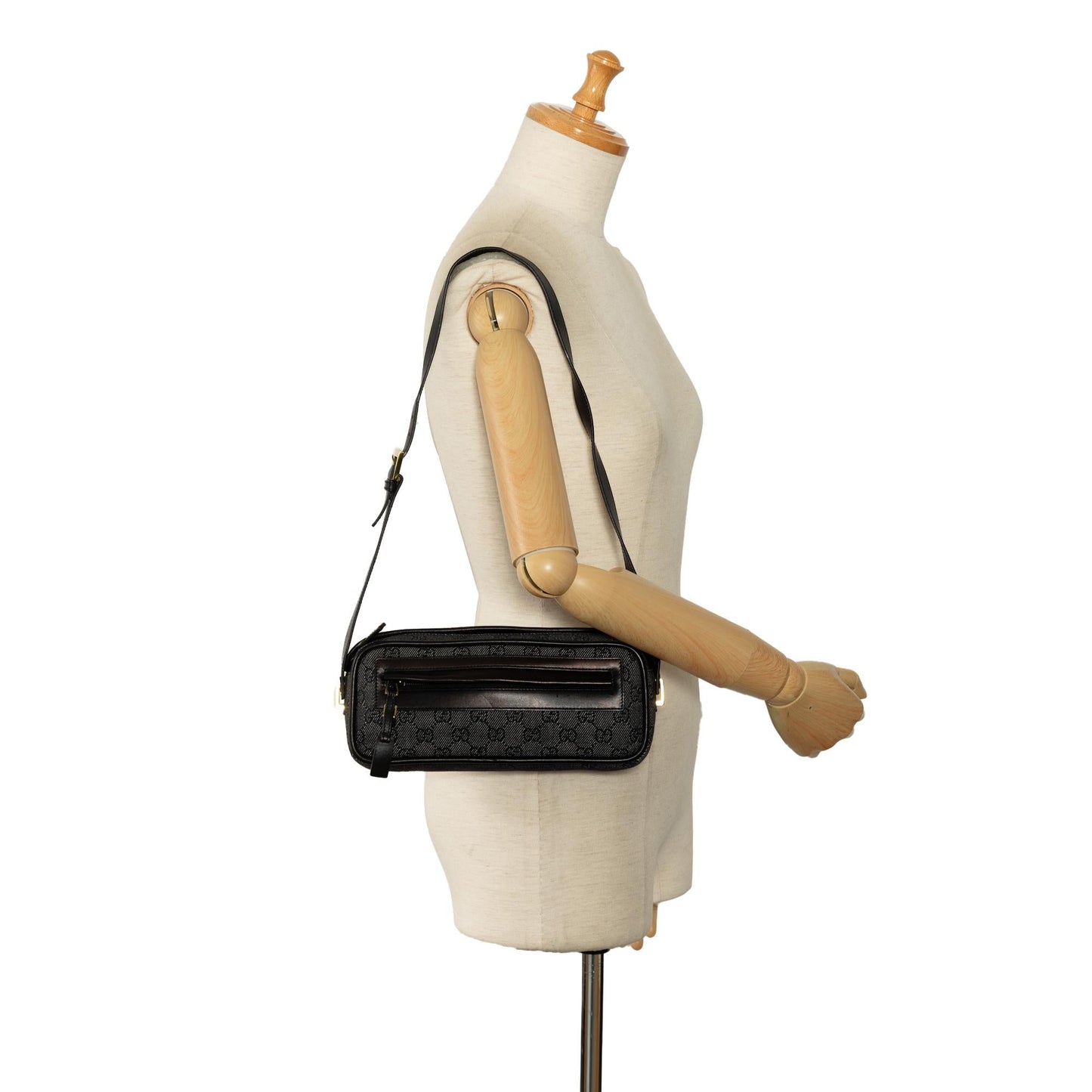 Gucci GG Denim Shoulder Bag (SHG-T2x2kb)