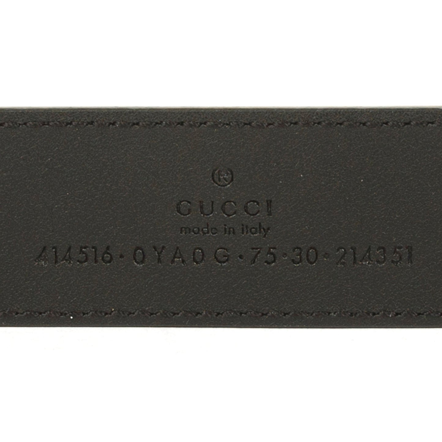 Gucci GG Marmont Black Leather Belt with Shiny Double G Buckle