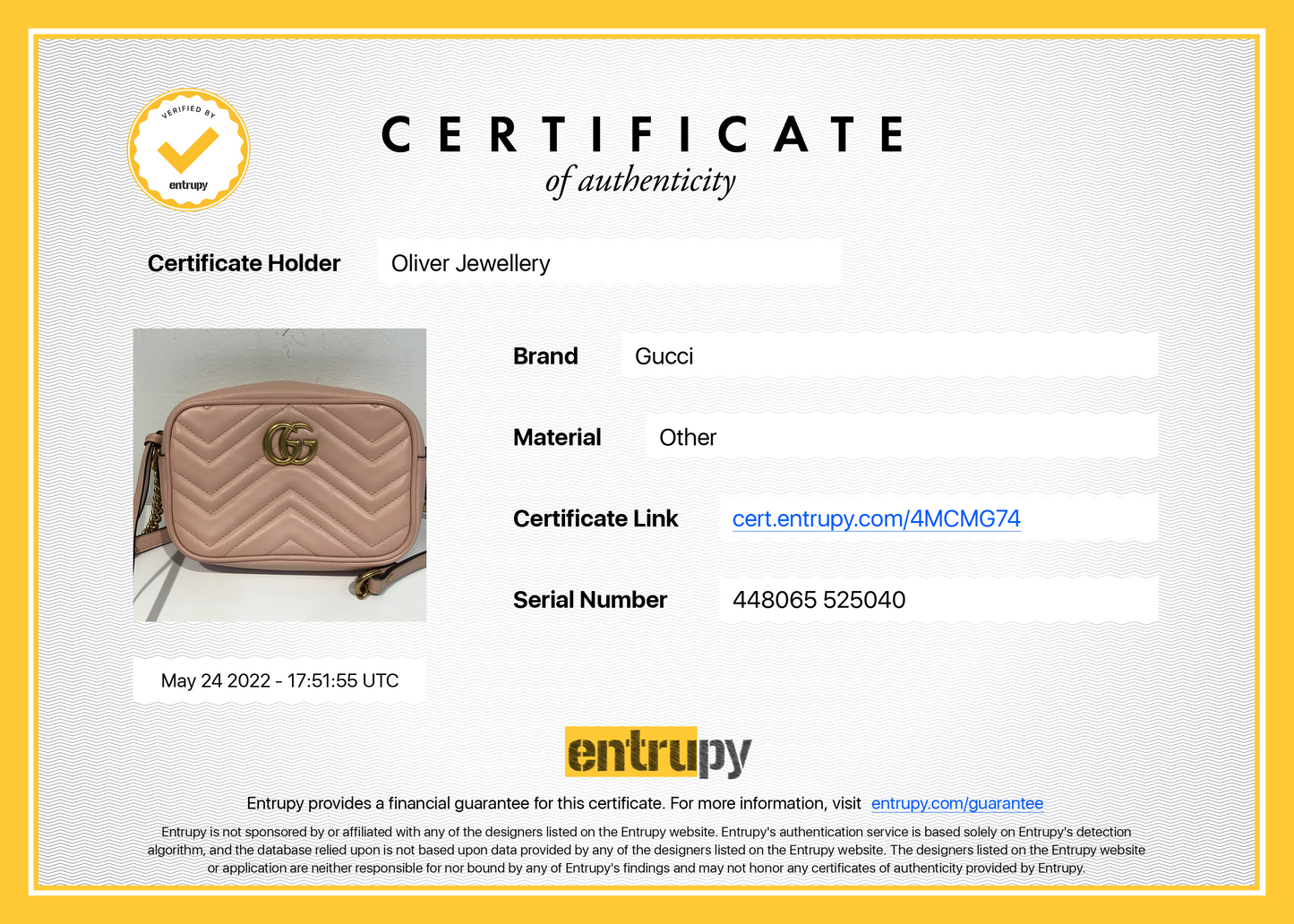Gucci GG Marmont Matelasse Mini Bag