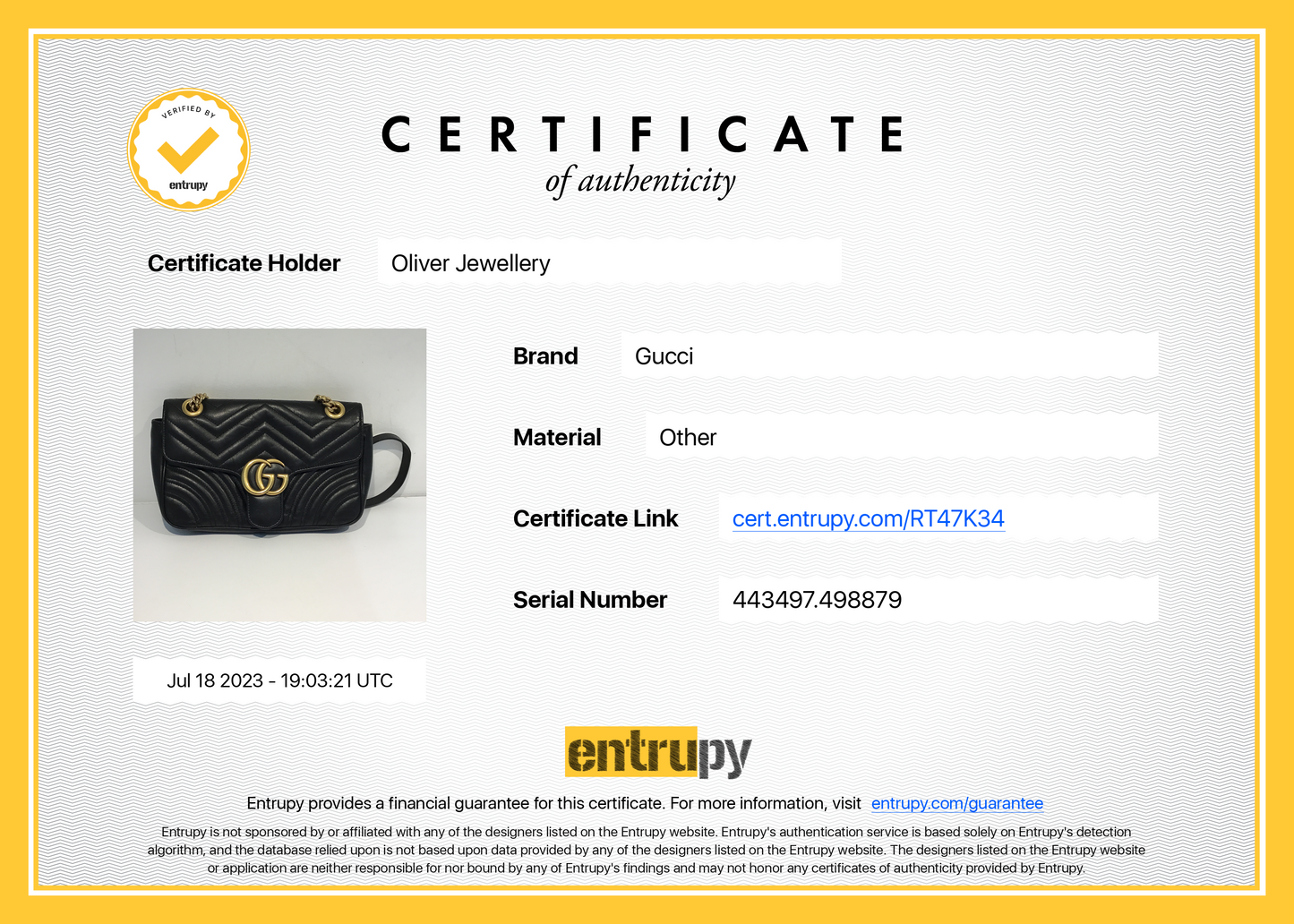 Gucci GG Marmont Matelasse Small Shoulder Bag