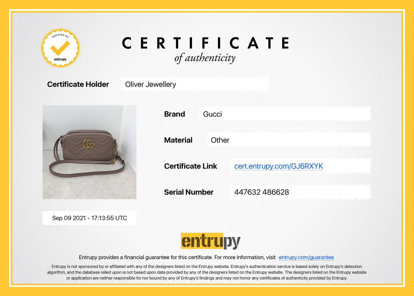 Gucci GG Marmont Matelasse Small Shoulder Bag