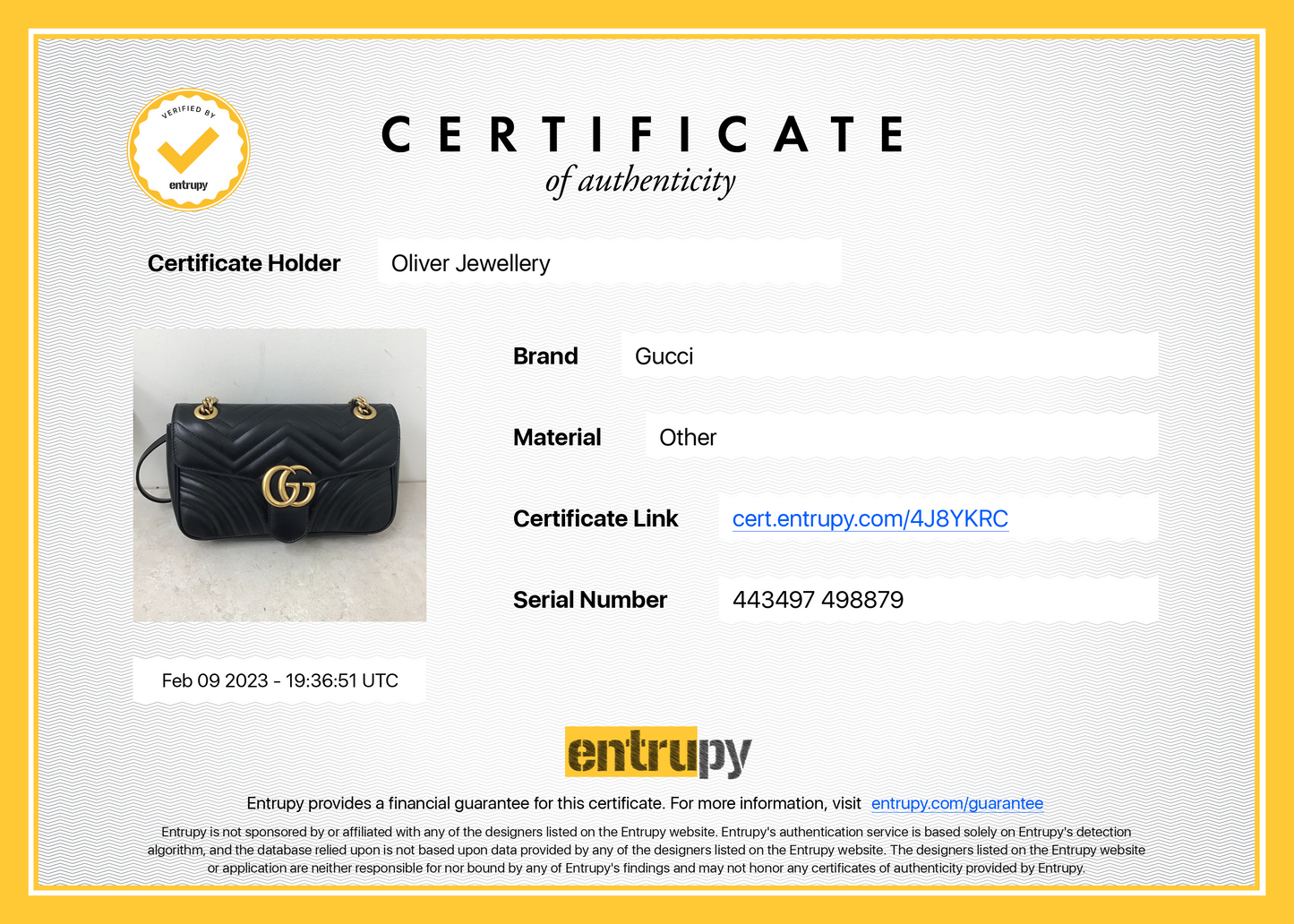 Gucci GG Marmont Matelasse Small Shoulder Bag