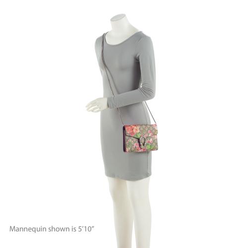 Gucci GG Supreme Blooms Dionysus Chain Wallet