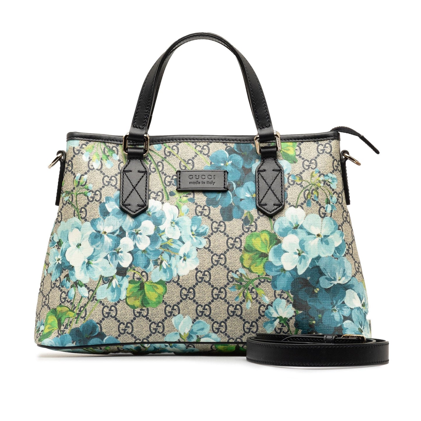 Gucci GG Supreme Blooms Satchel (SHG-Vp8uFR)