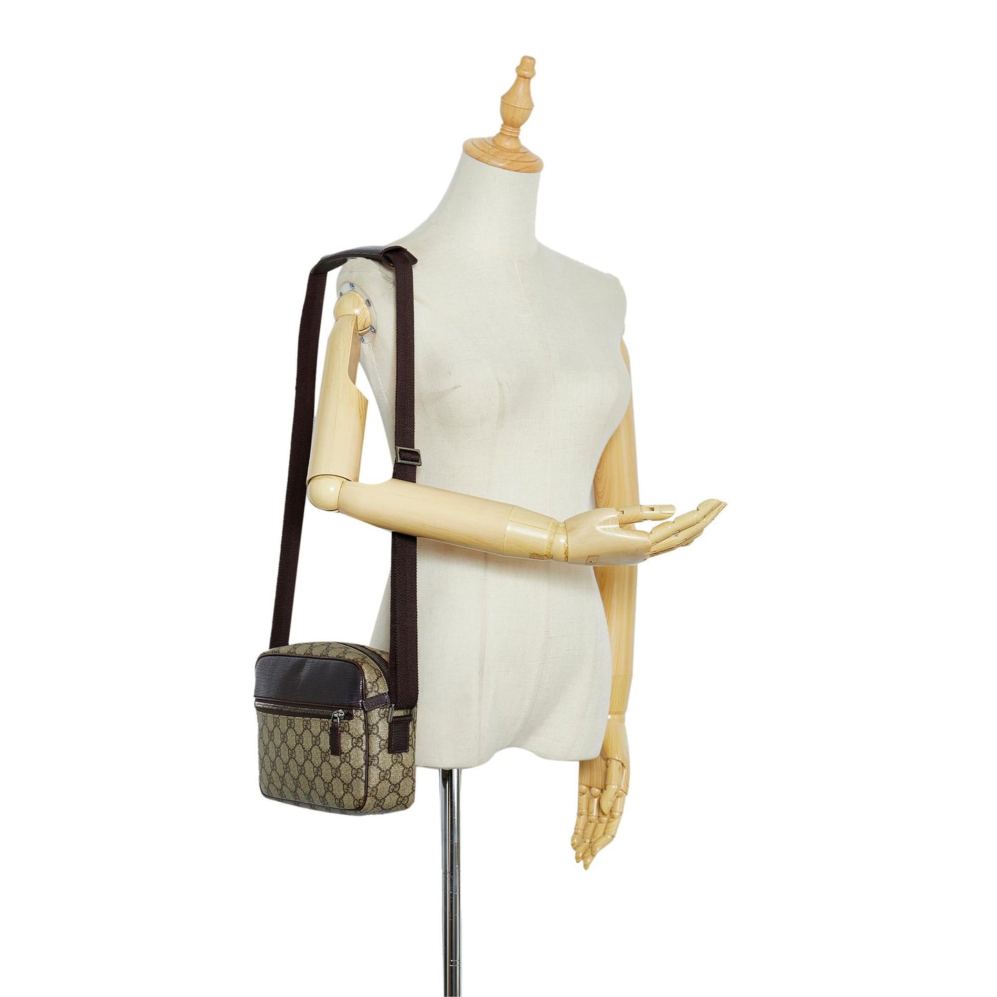 Gucci GG Supreme Crossbody Bag (SHG-3GKWd6)