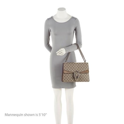 Gucci GG Supreme Dionysus Medium Shoulder Bag (SHF-22470)