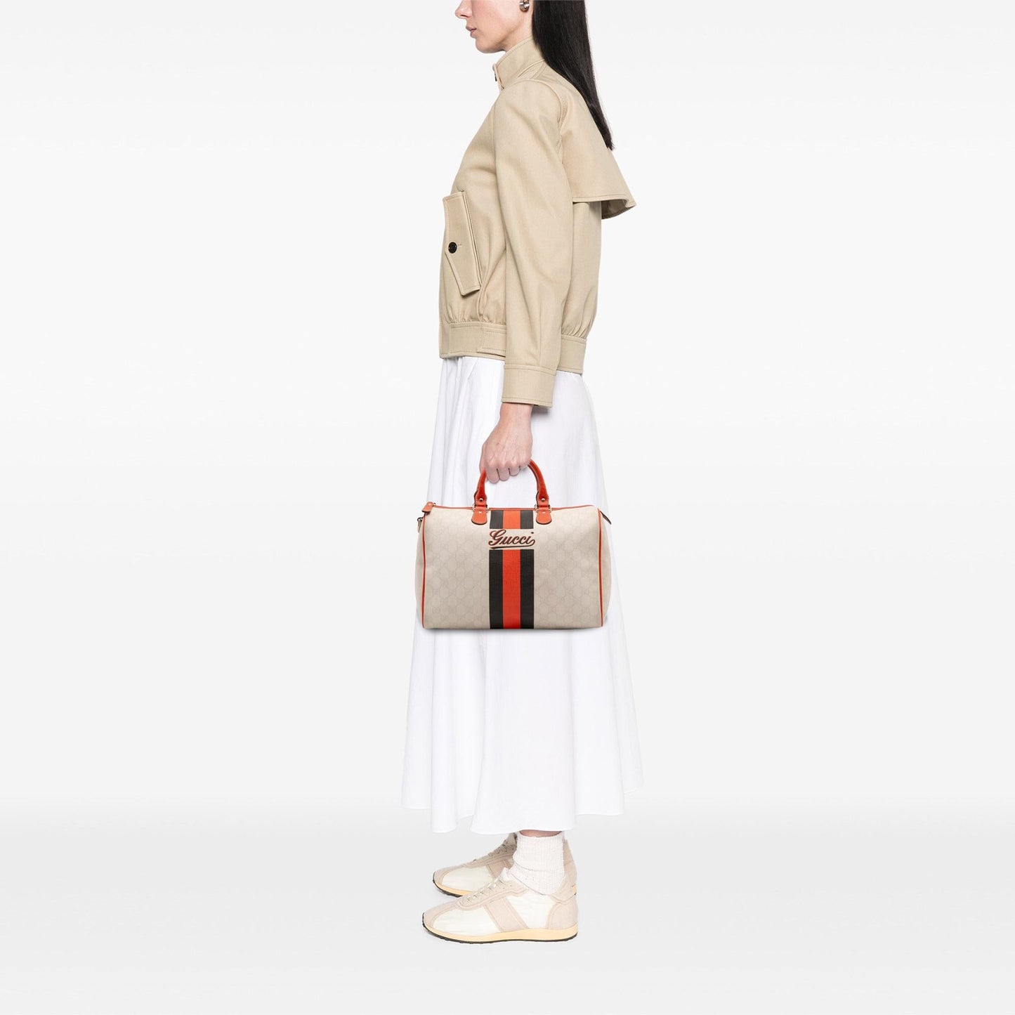 Gucci GG Supreme Joy Web Boston