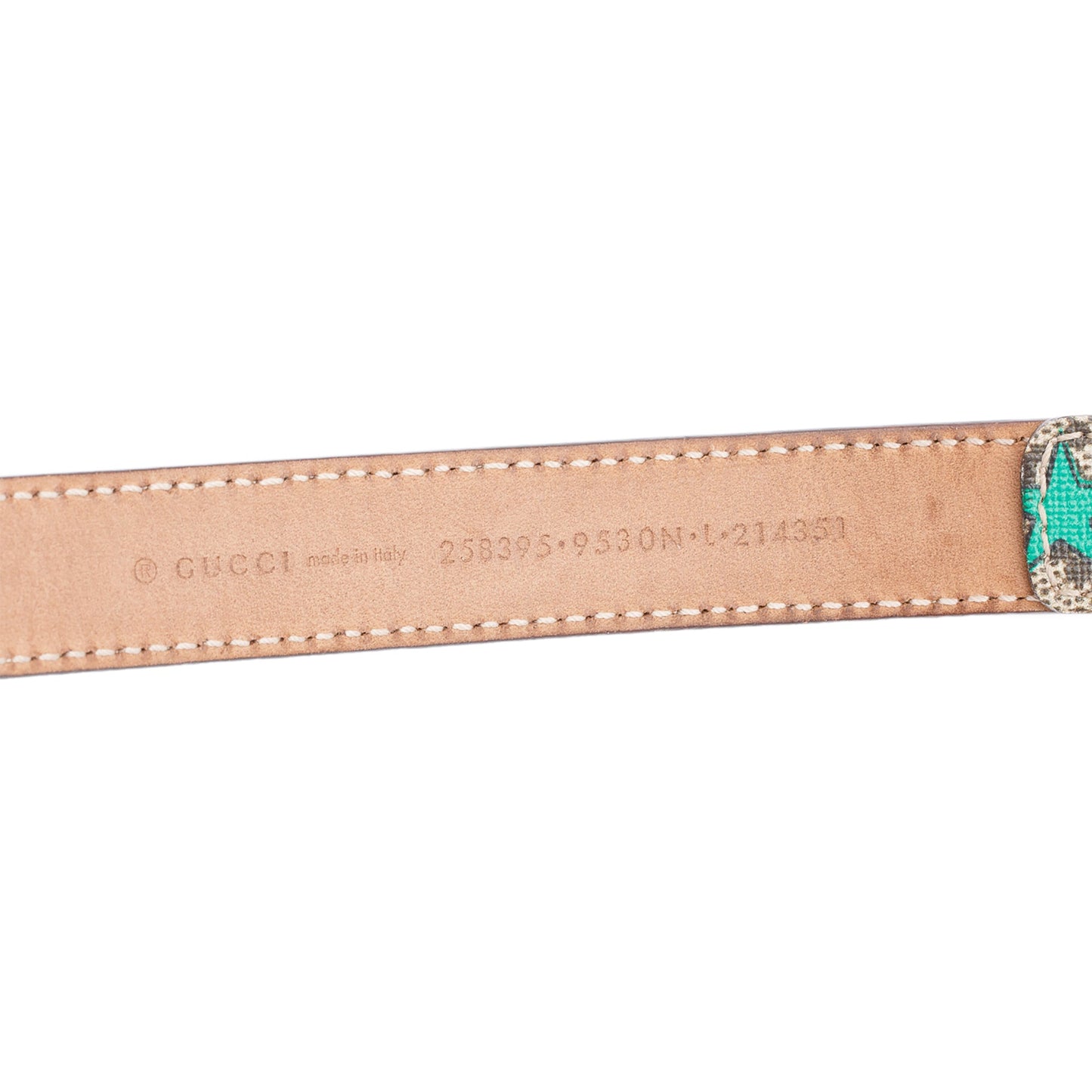Gucci GG Supreme Star Print Interlocking G Buckle Children's Belt